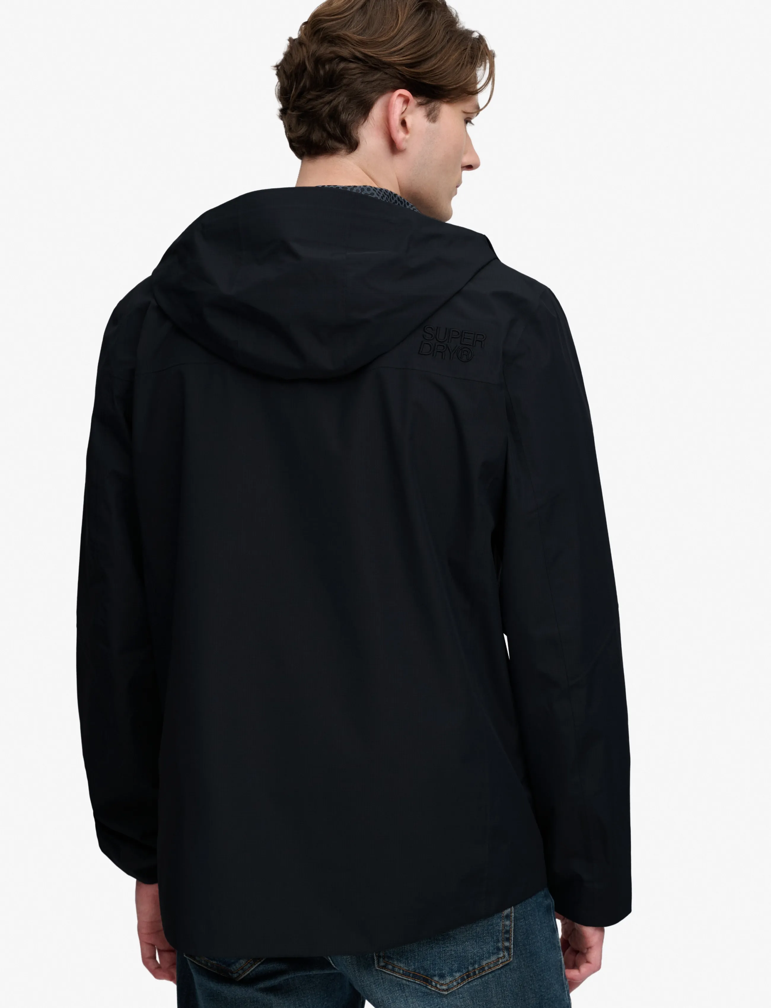 Superdry Sport - WATERPROOF TECH JACKET - rain coats - blue graphite - 2