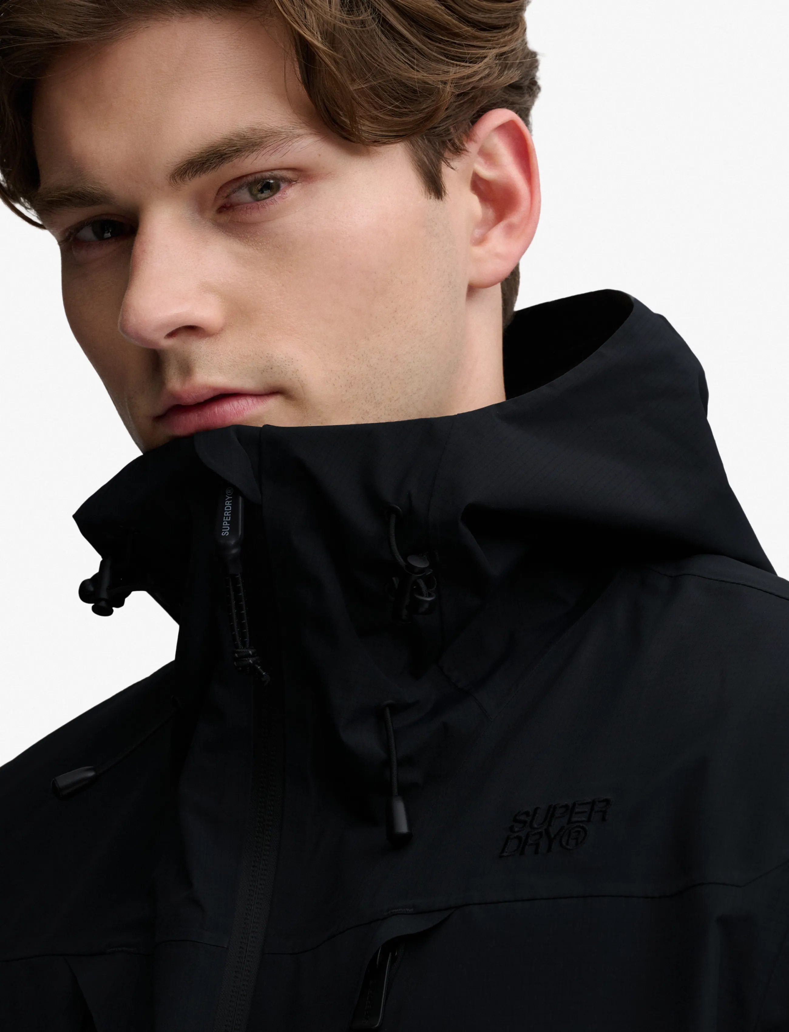 Superdry Sport - WATERPROOF TECH JACKET - rain coats - blue graphite - 4