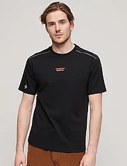 Superdry Sport - SPORT TECH LOGO RELAXED TEE - t-shirts - black - 3