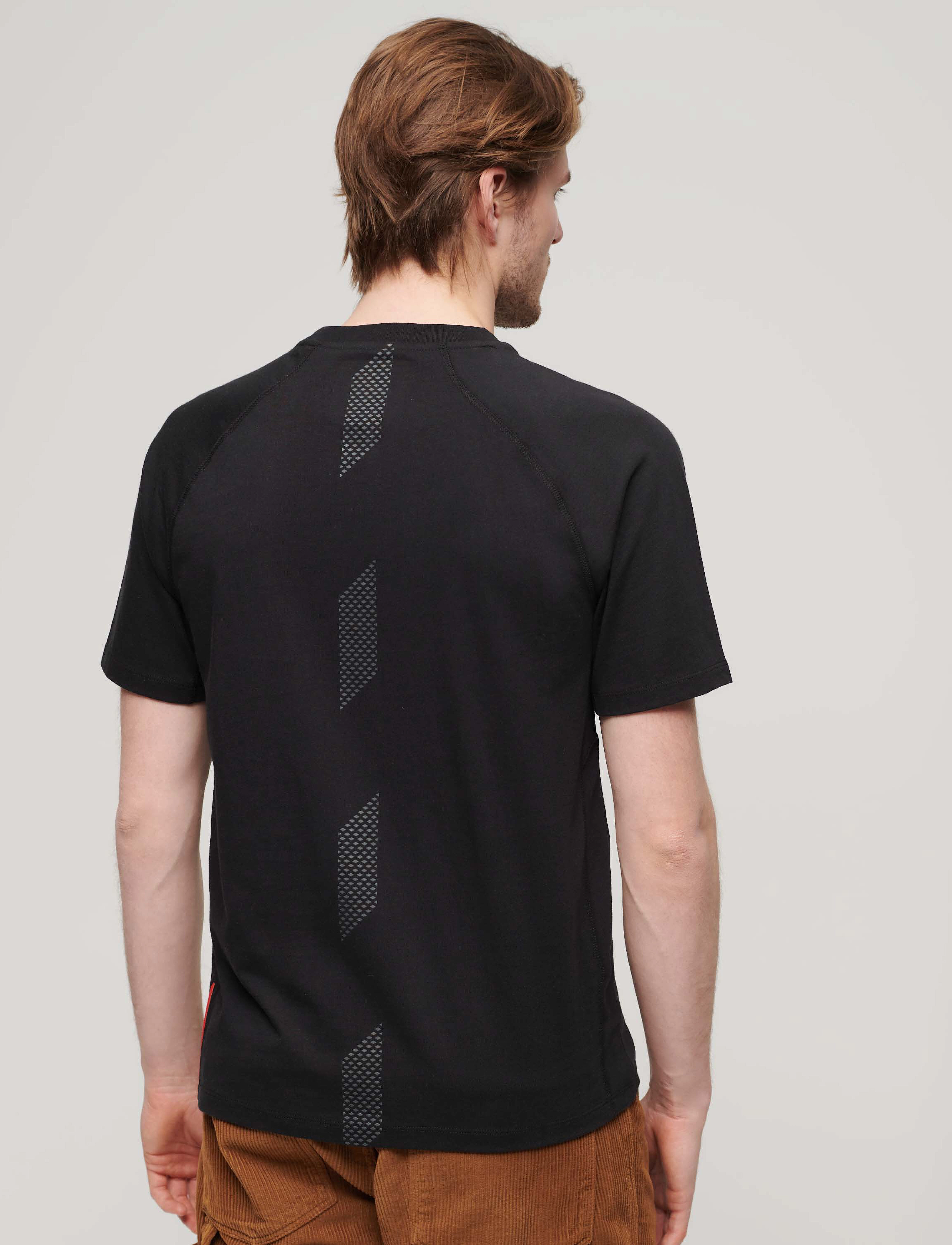 Superdry Sport - SPORT TECH LOGO RELAXED TEE - black - 4