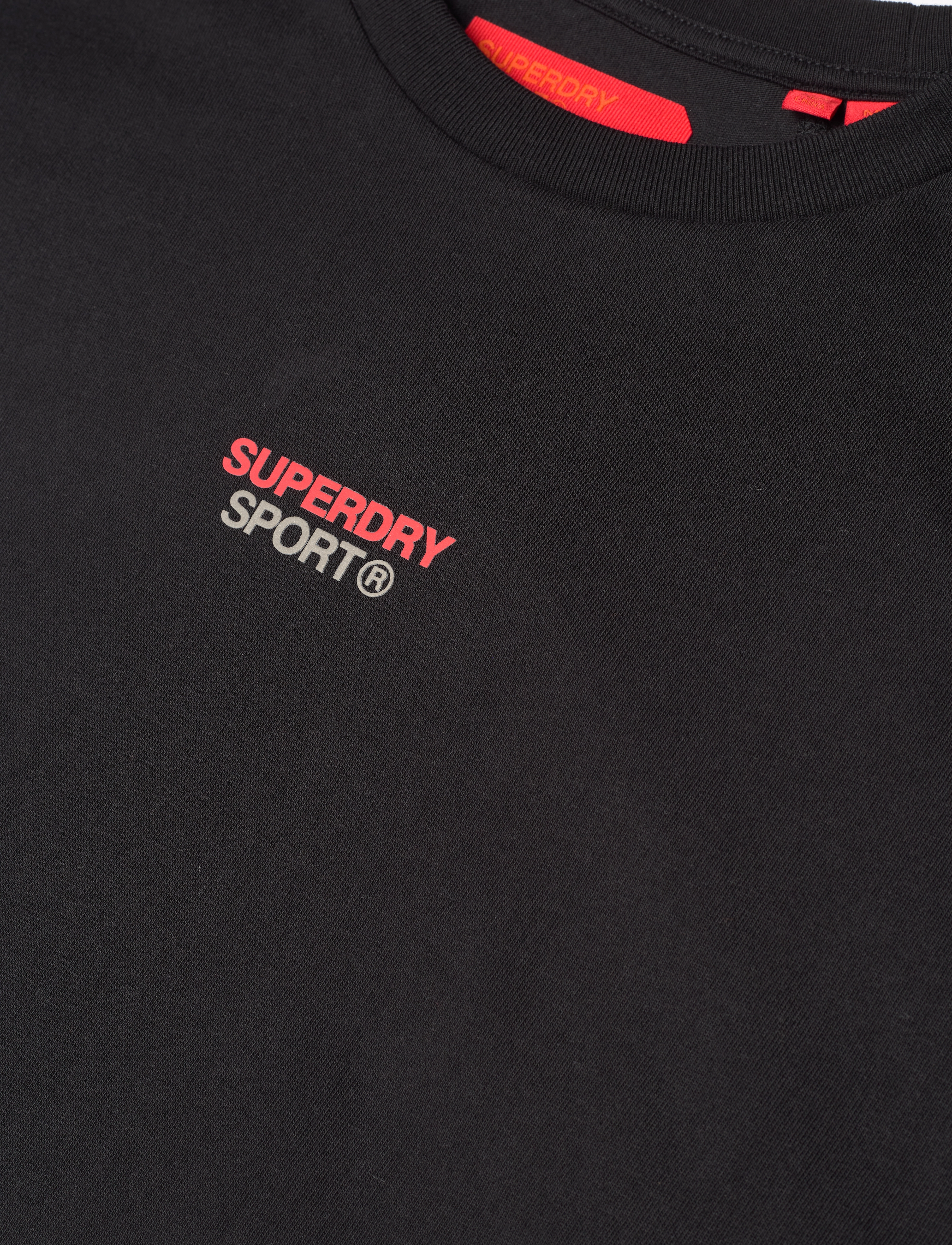 Superdry Sport - SPORT TECH LOGO RELAXED TEE - black - 3