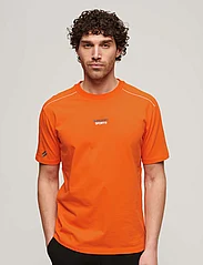 Superdry Sport - SPORT TECH LOGO RELAXED TEE - t-shirts - orange tiger - 3