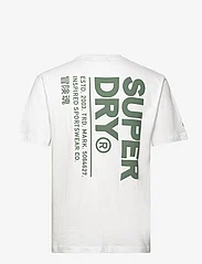 Superdry Sport - UTILITY SPORT LOGO LOOSE TEE - t-shirts - brilliant white - 1