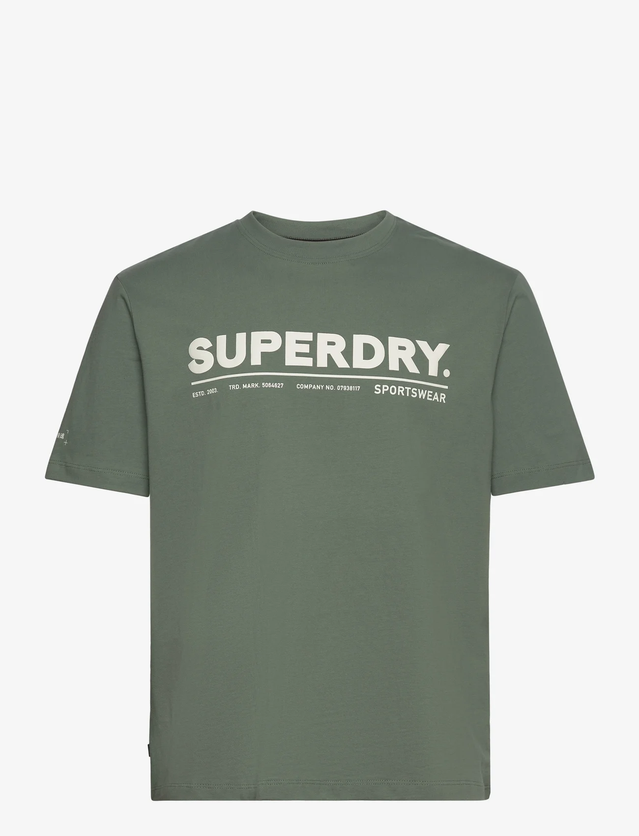 Superdry Sport - UTILITY SPORT LOGO LOOSE TEE - t-shirts - laurel khaki - 0