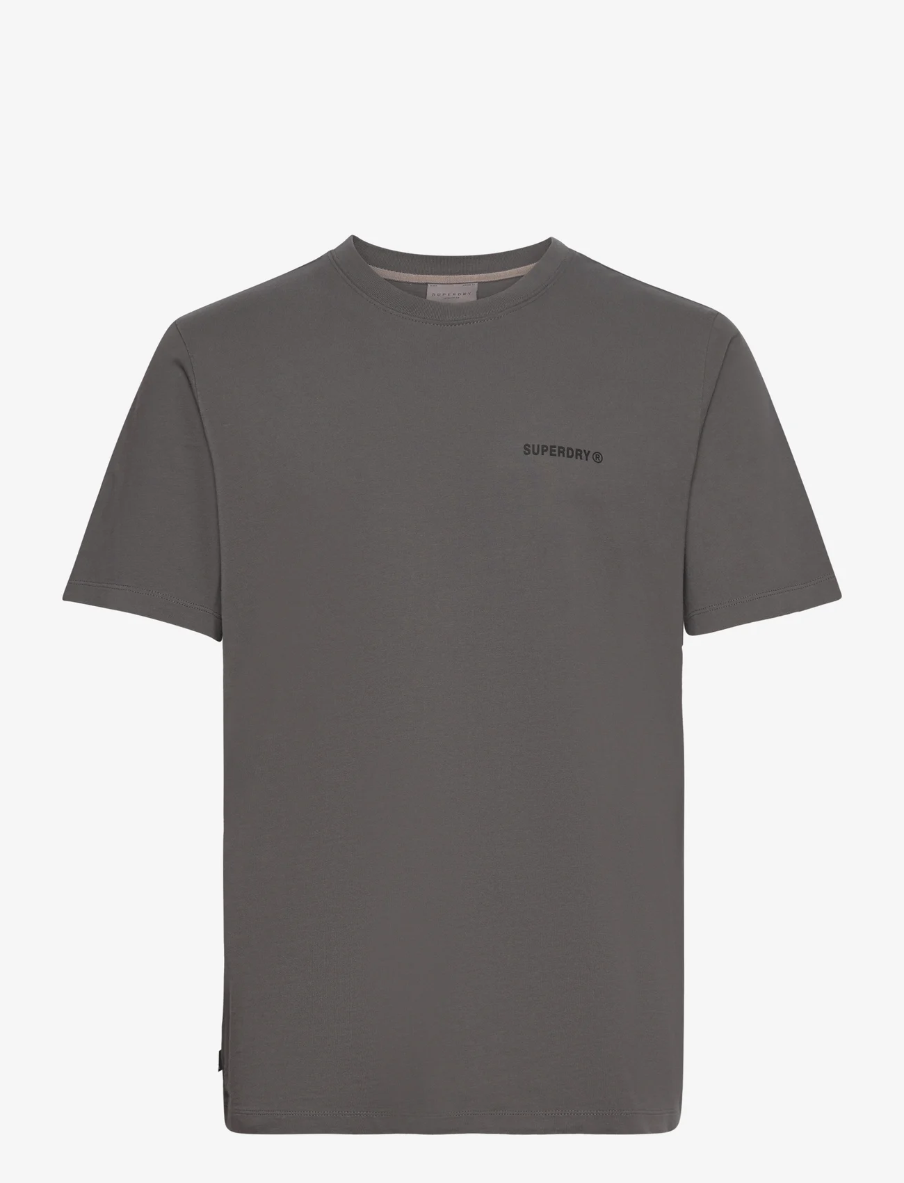Superdry Sport - OVERDYED LOGO LOOSE TEE - t-shirts - dark slate grey - 0