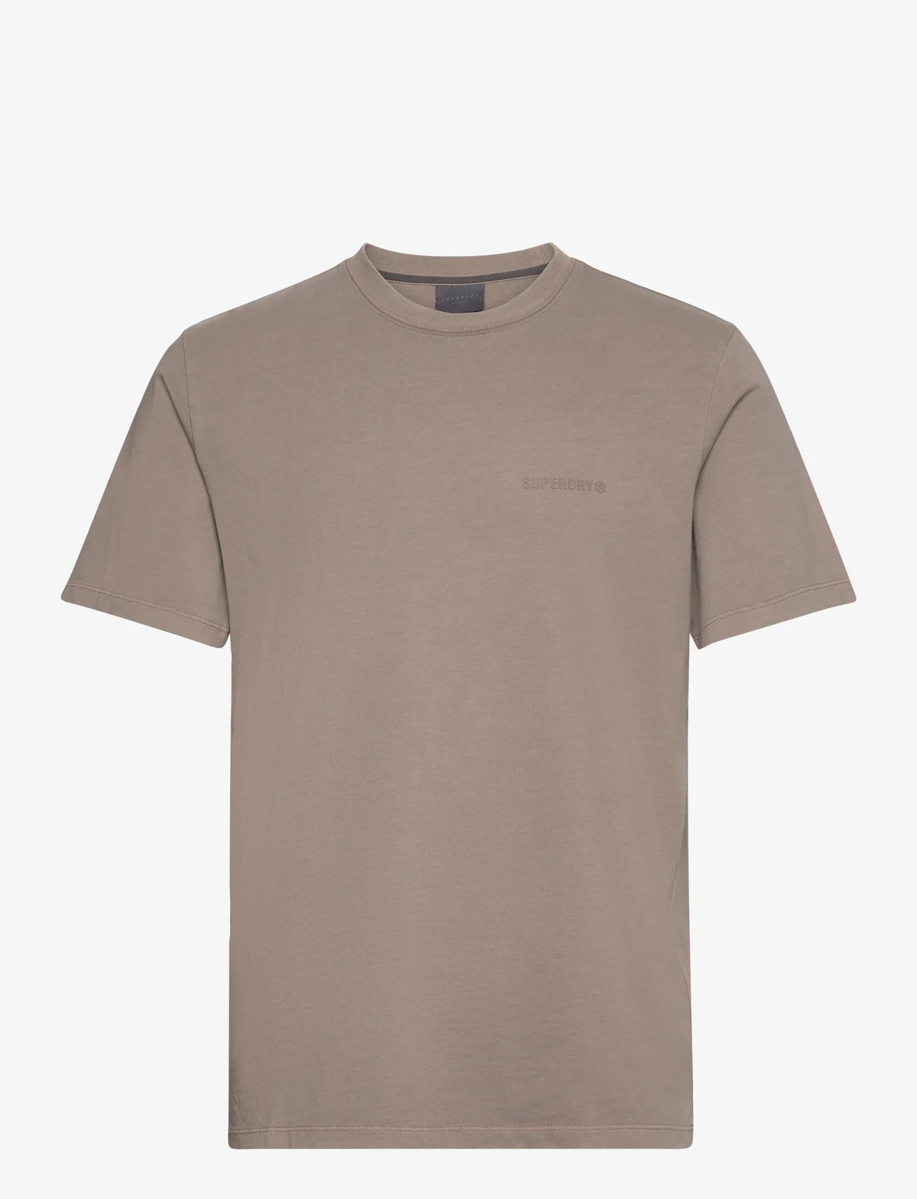 Superdry Sport - OVERDYED LOGO LOOSE TEE - laveste priser - deep beige - 0