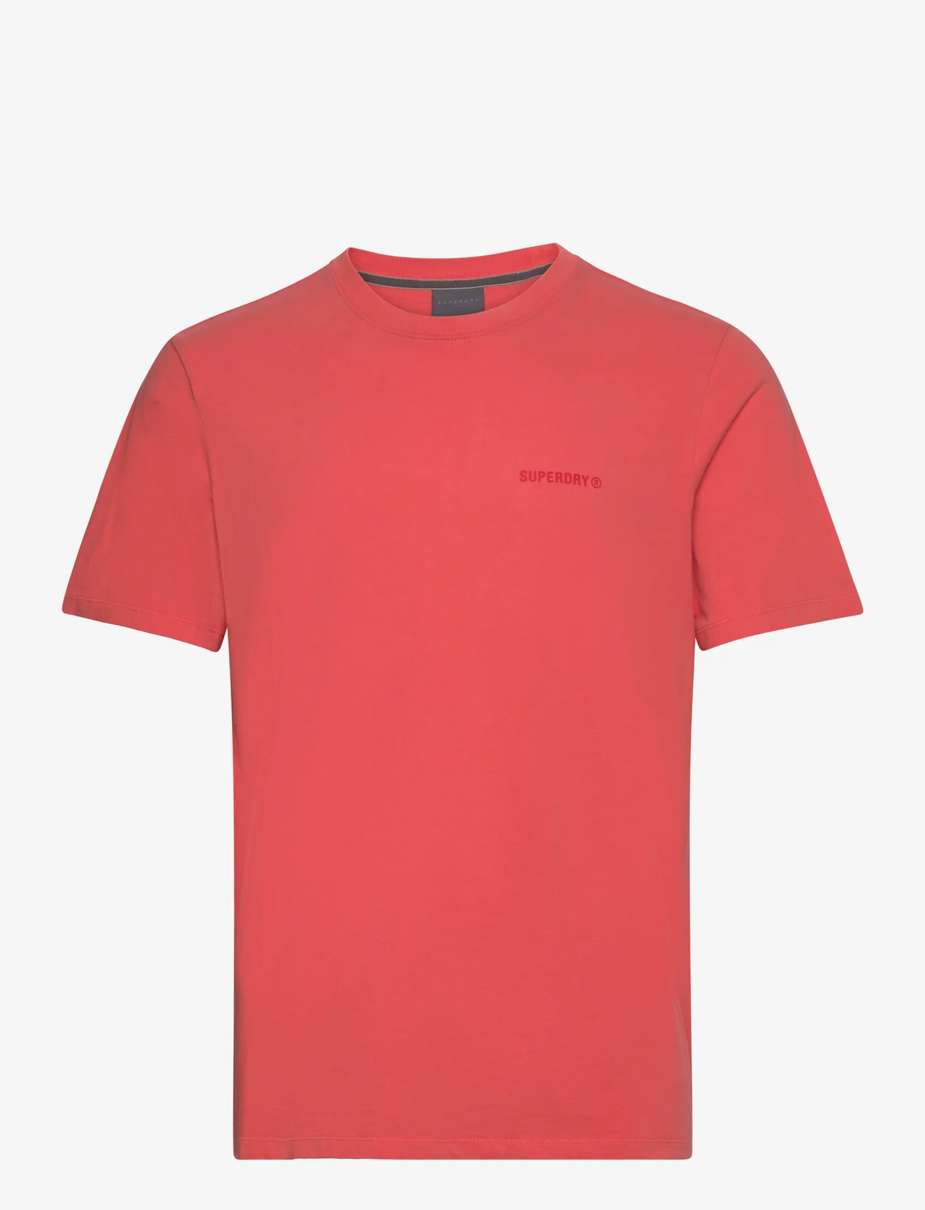 Superdry Sport - OVERDYED LOGO LOOSE TEE - alhaisimmat hinnat - hot coral - 0