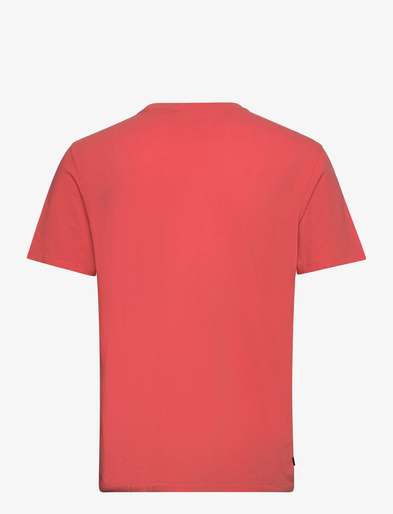 Superdry Sport - OVERDYED LOGO LOOSE TEE - kortermede t-skjorter - hot coral - 1