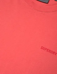 Superdry Sport - OVERDYED LOGO LOOSE TEE - kortermede t-skjorter - hot coral - 2