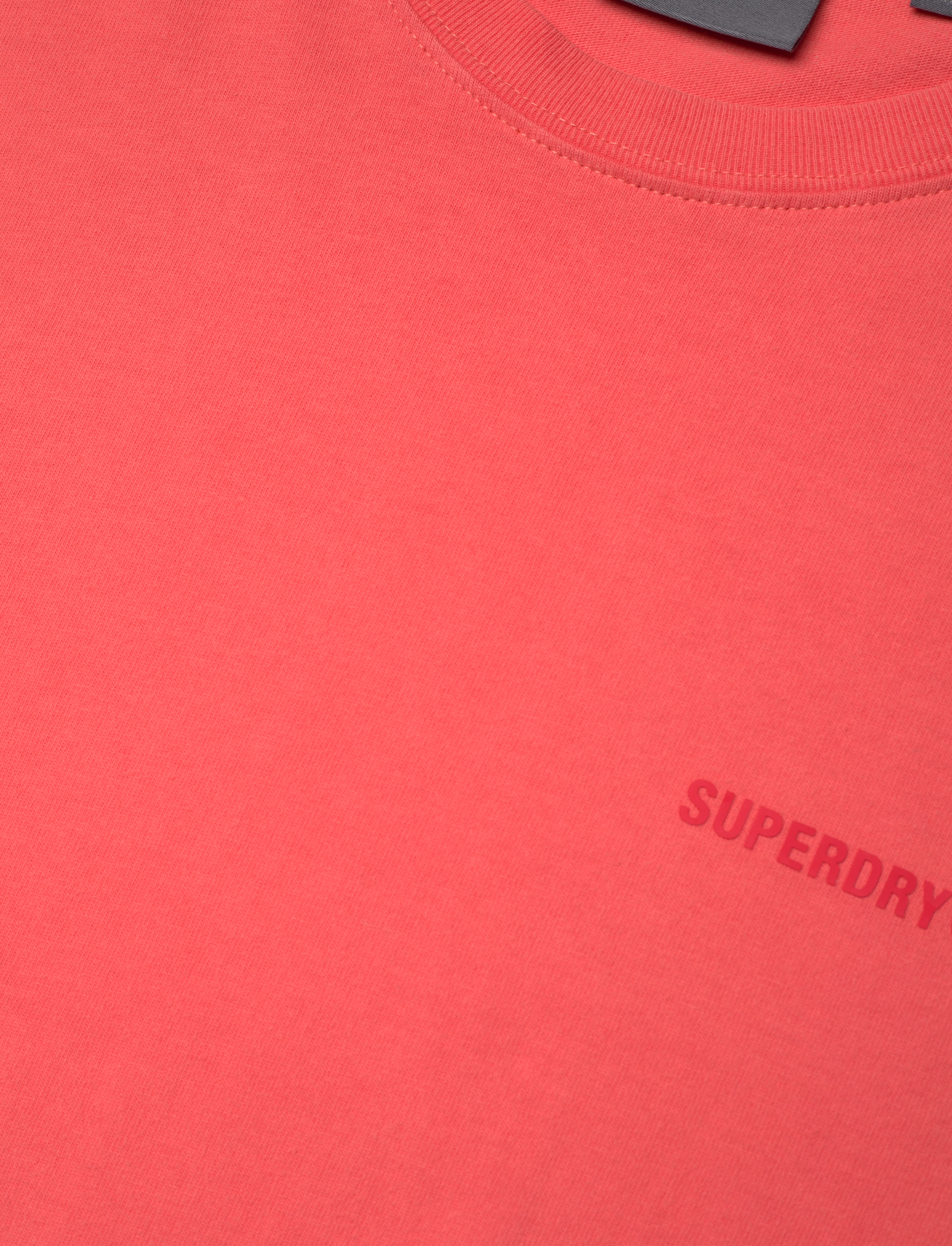 Superdry Sport - OVERDYED LOGO LOOSE TEE - hot coral - 4