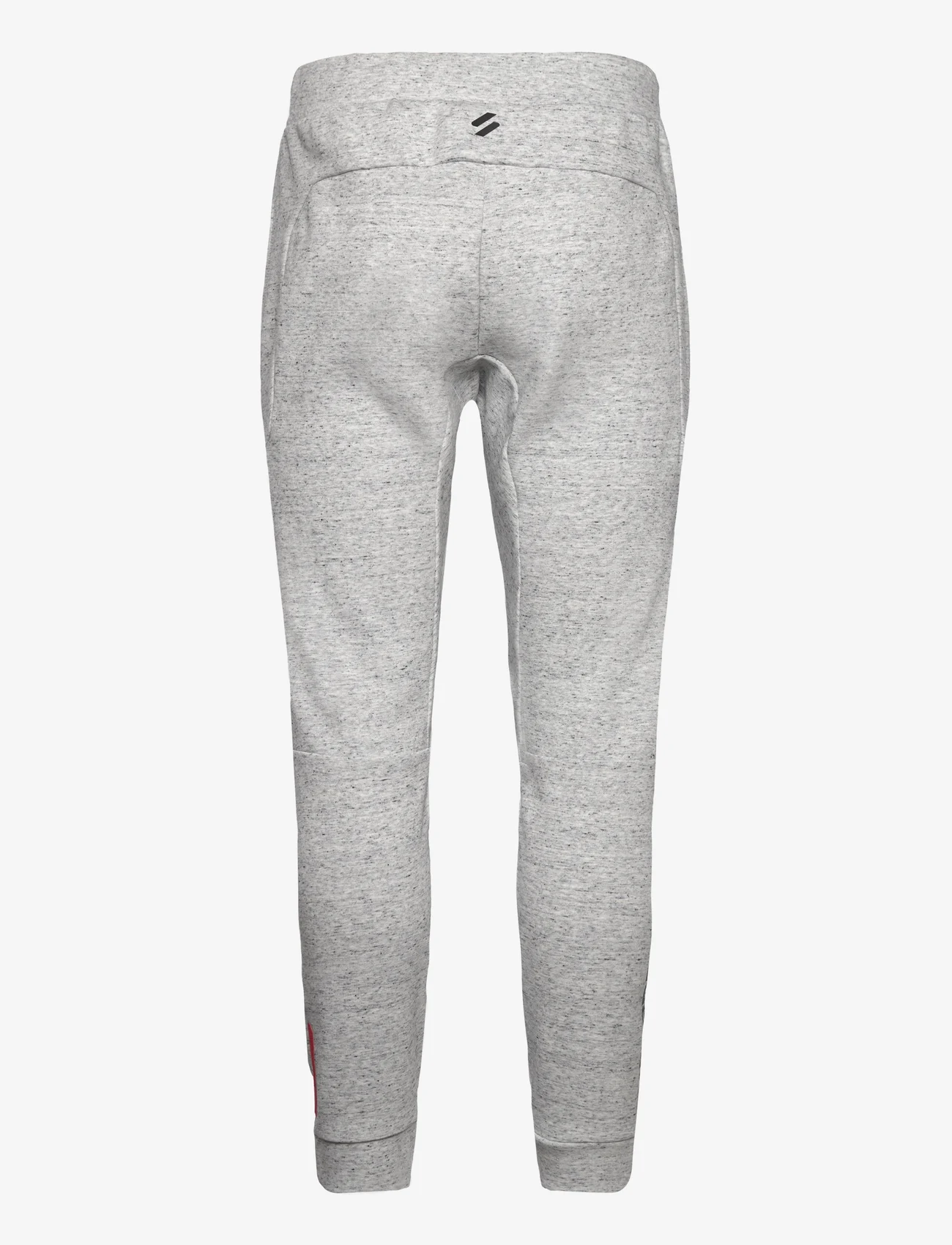 Superdry Sport - SPORT TECH LOGO TAPERED JOGGER - sweatpants - athletic grey marl - 1
