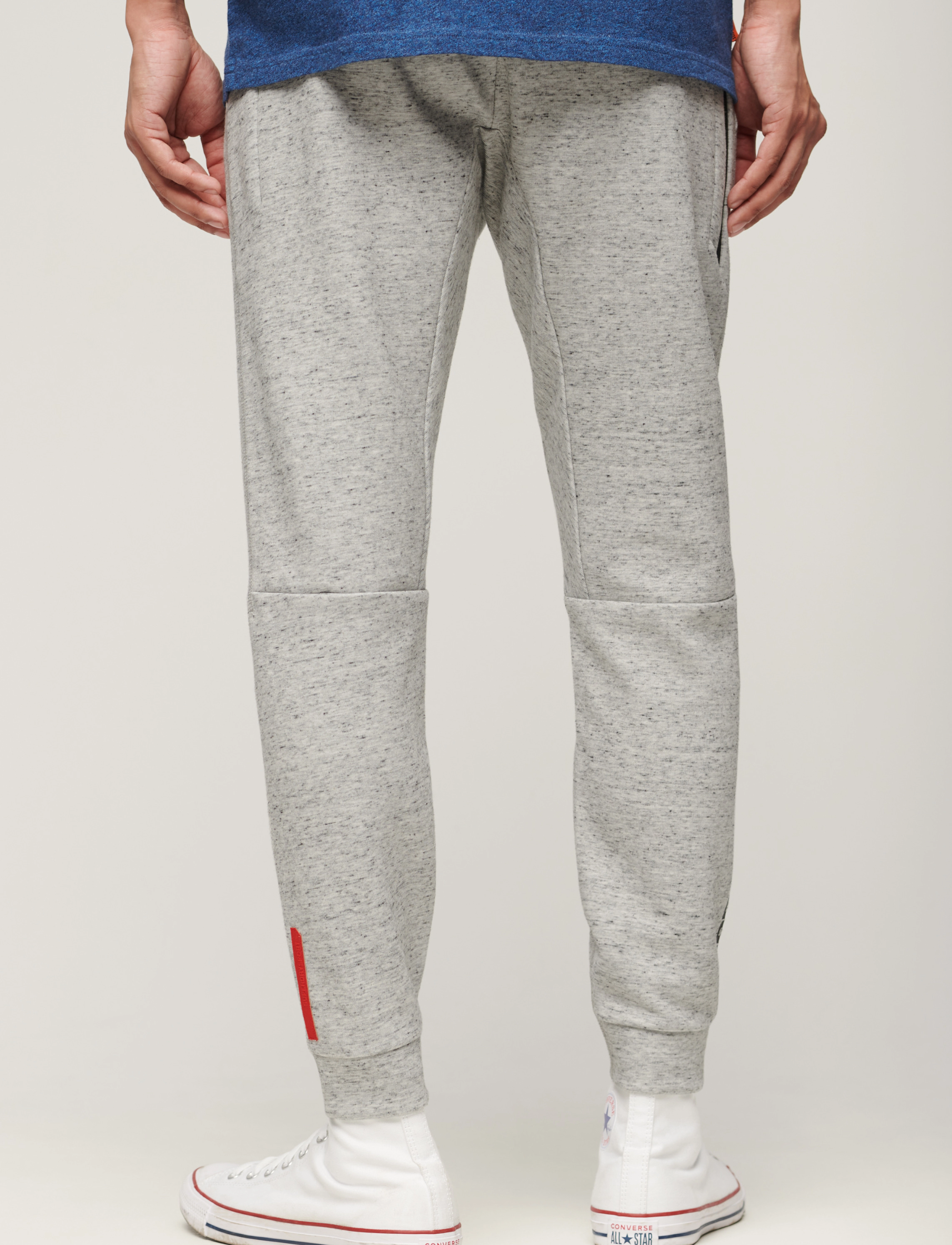 Superdry Sport - SPORT TECH LOGO TAPERED JOGGER - athletic grey marl - 5