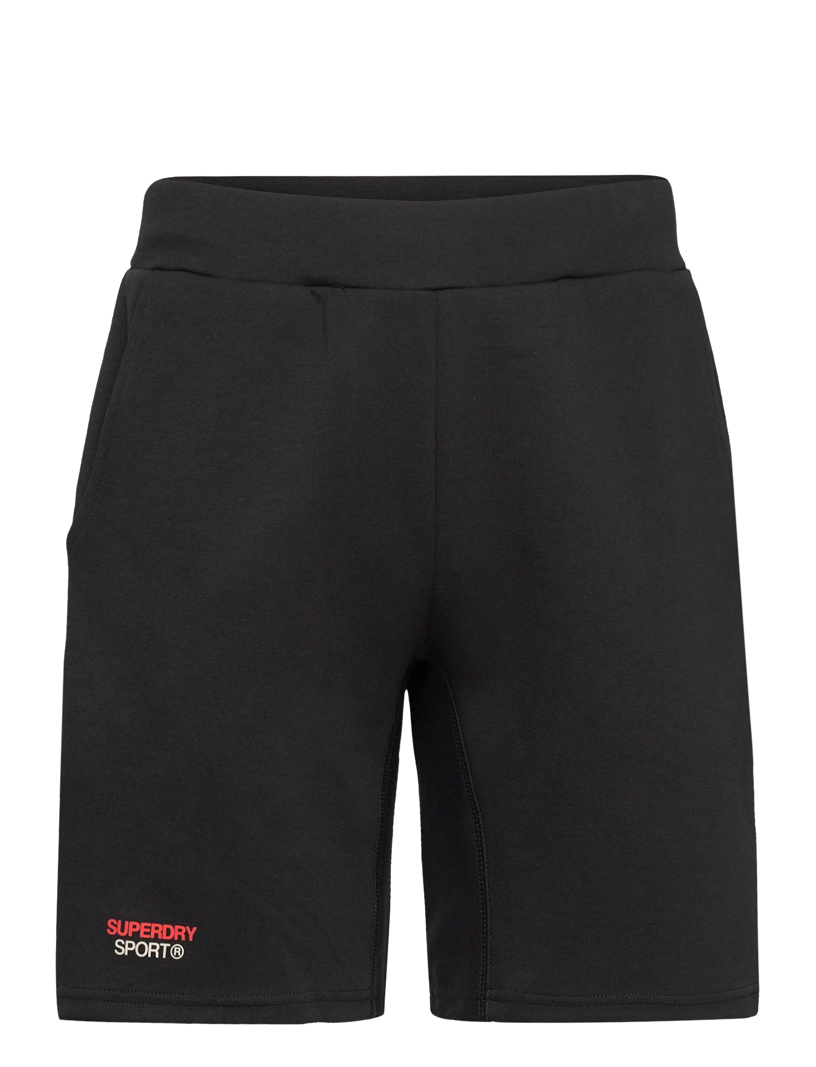 Superdry Sport - SPORT TECH LOGO TAPERED SHORT - black - 1