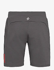 Superdry Sport - SPORT TECH LOGO TAPERED SHORT - sports shorts - dark slate grey - 1