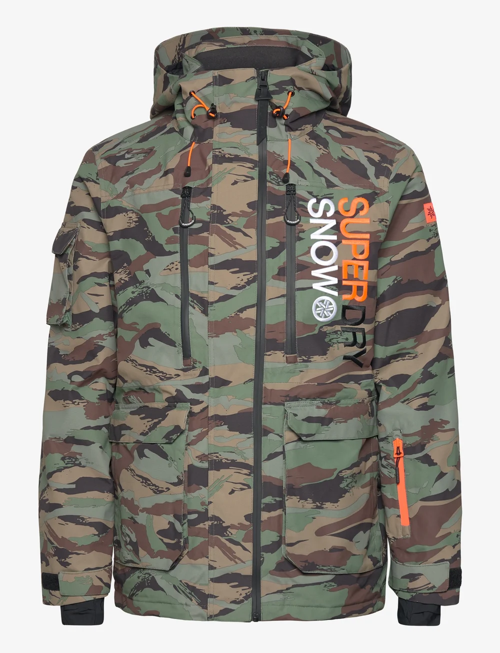 Superdry camo 2025 ski jacket