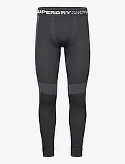 Superdry Sport - SEAMLESS BASELAYER LEGGINGS - aluskihina kantavad püksid - black - 0