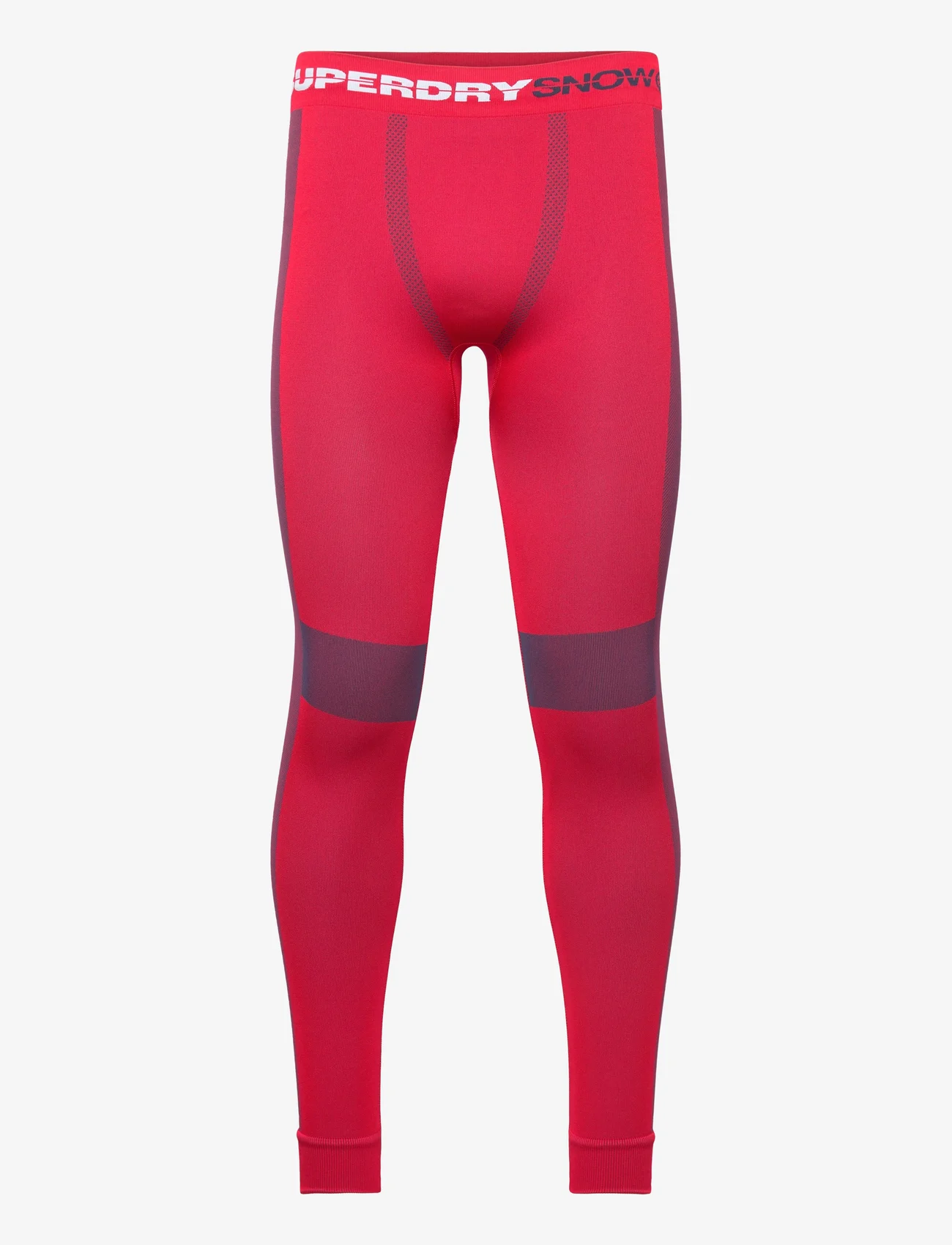 Superdry Sport - SEAMLESS BASELAYER LEGGINGS - aluskihina kantavad püksid - hike red - 0