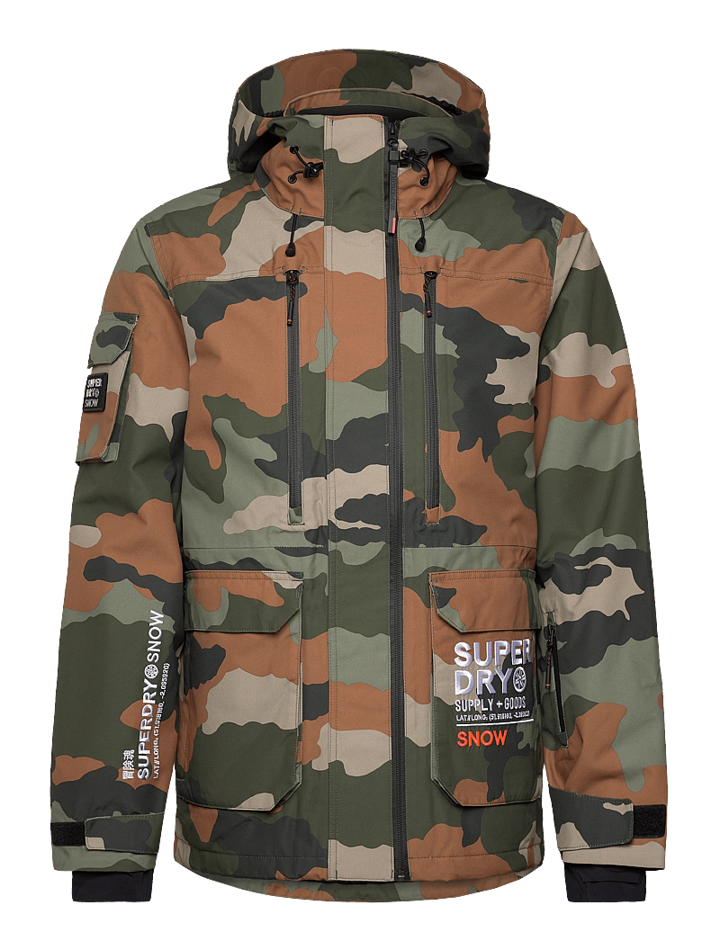 Superdry Sport - SKI ULTIMATE RESCUE JACKET - troops camo green - 0