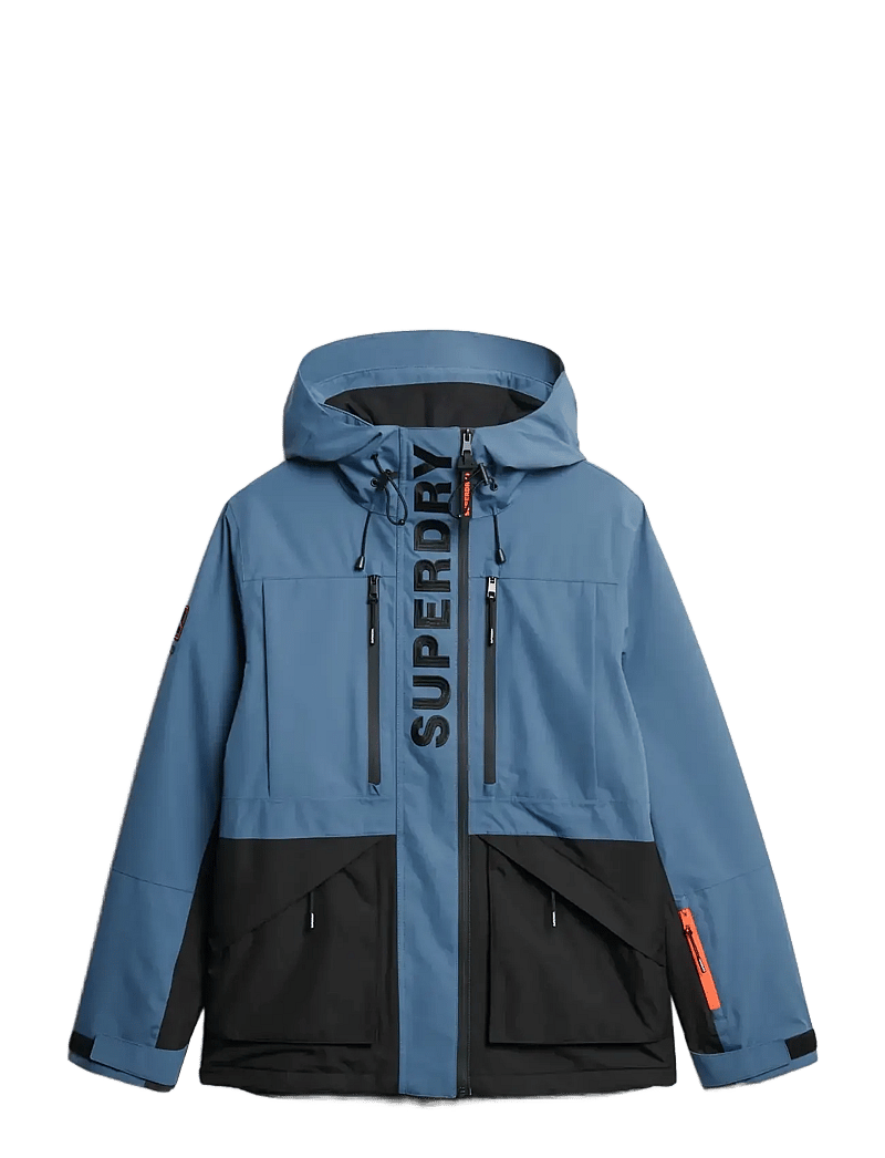 Superdry Sport - ULTIMATE FREESTYLE SKI JACKET - skijacken - dry slate blue - 0