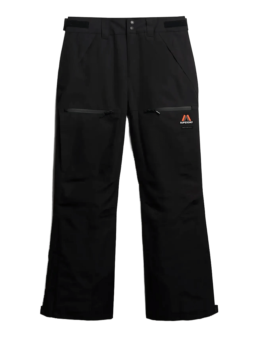 Superdry Sport - SKI SHELL PANT - pantalon de randonnée - black - 0