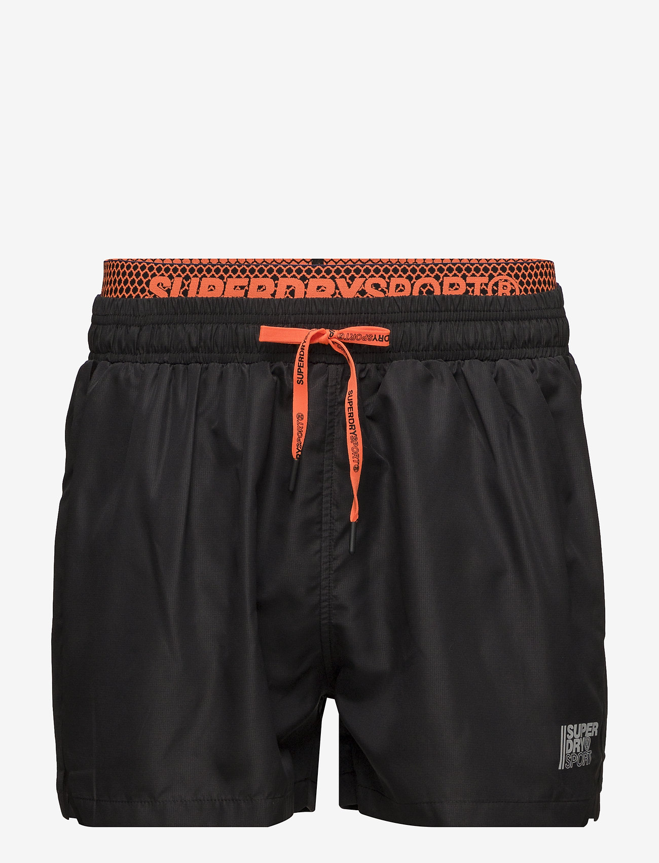 Superdry Sport - ACTIVE TRAINING SHORT - black - 0