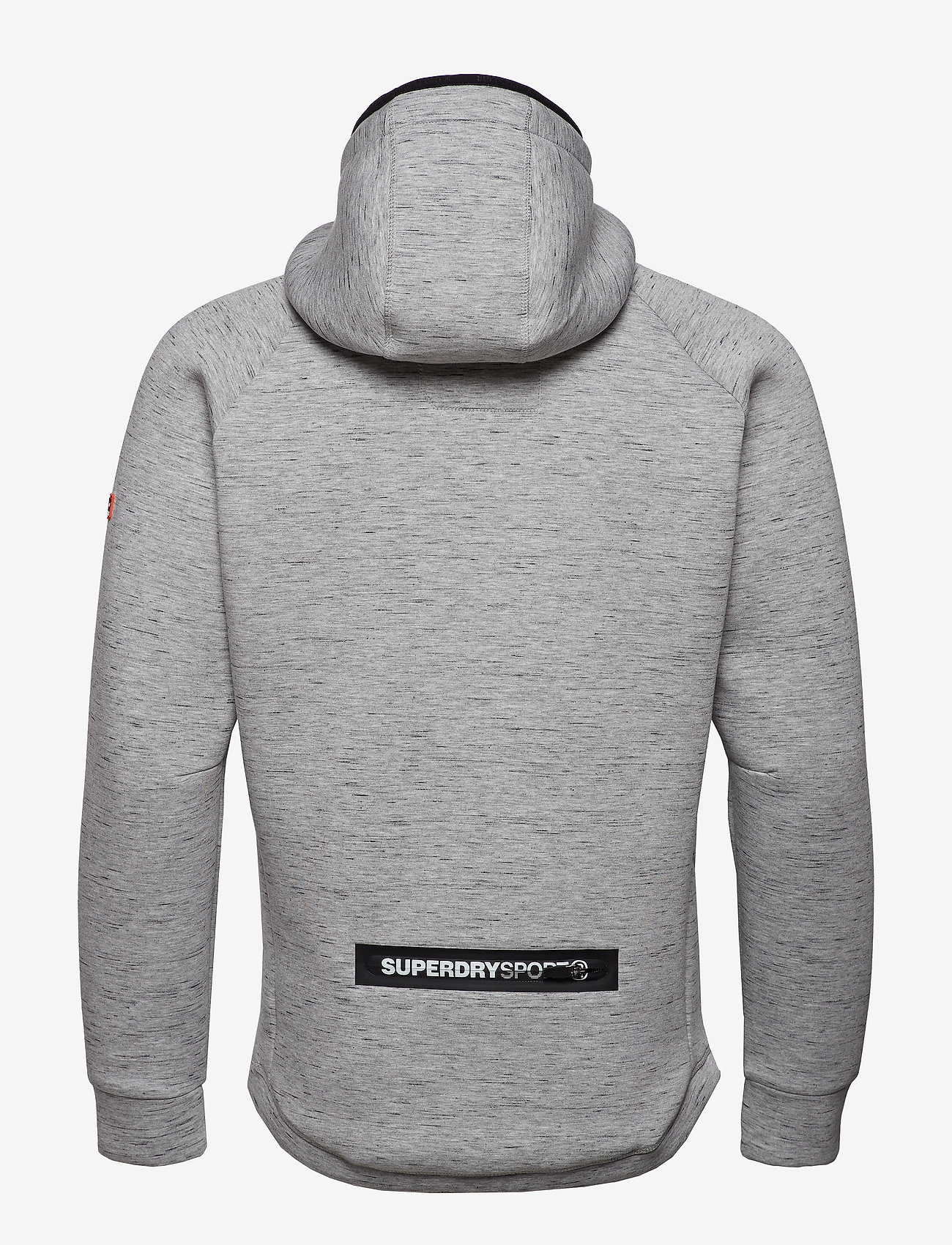 Superdry Sport - CORE GYM TECH STRTCH GRPHC OVERHEAD - city grey granite - 2