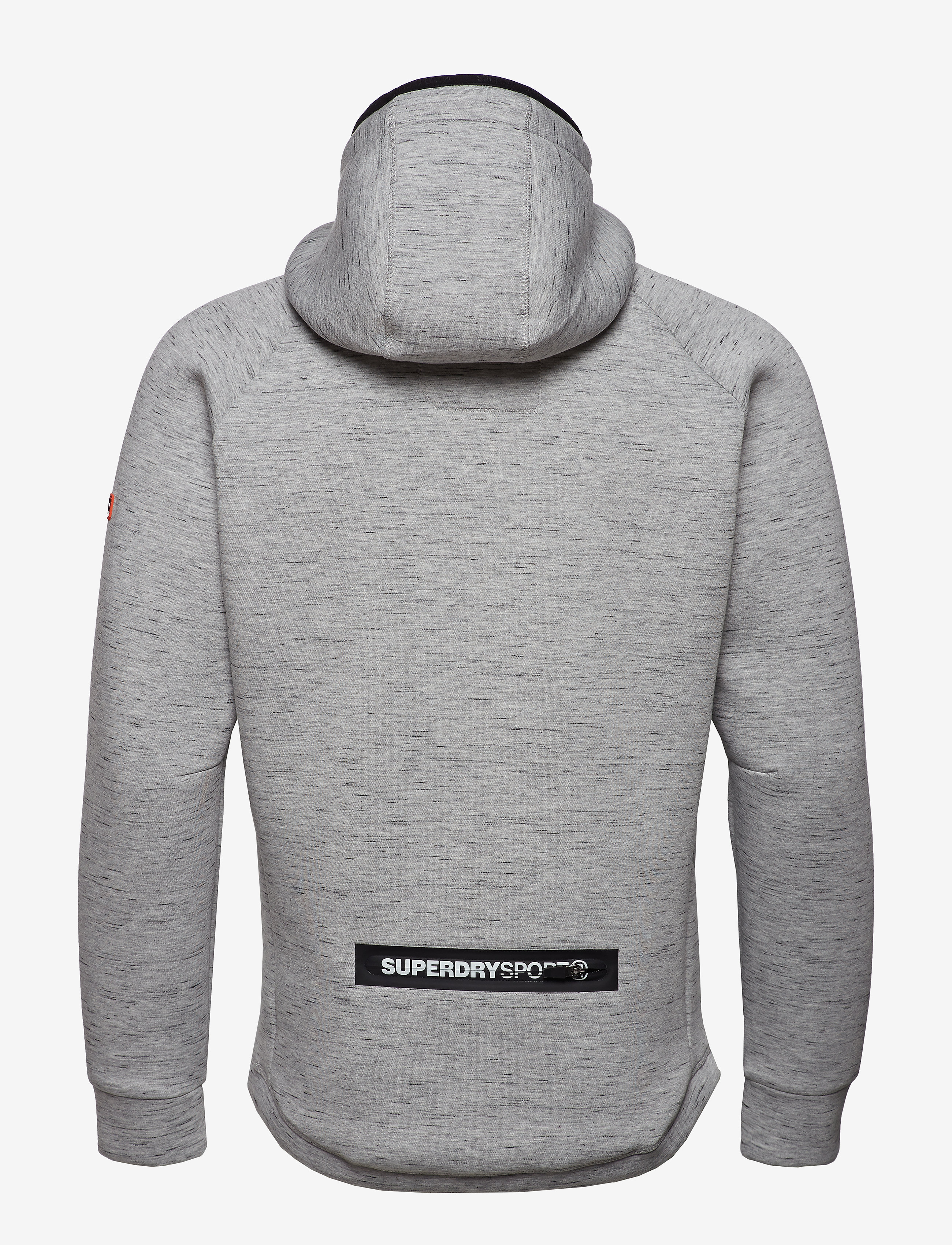 Superdry Sport - CORE GYM TECH STRTCH GRPHC OVERHEAD - city grey granite - 2