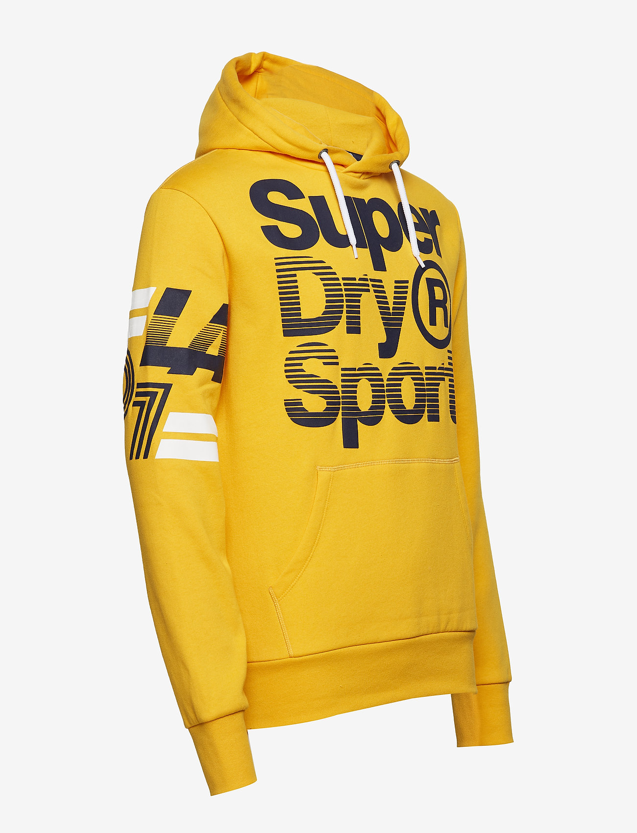 Superdry Sport - LA SPORTING HOOD - bolt gold - 3