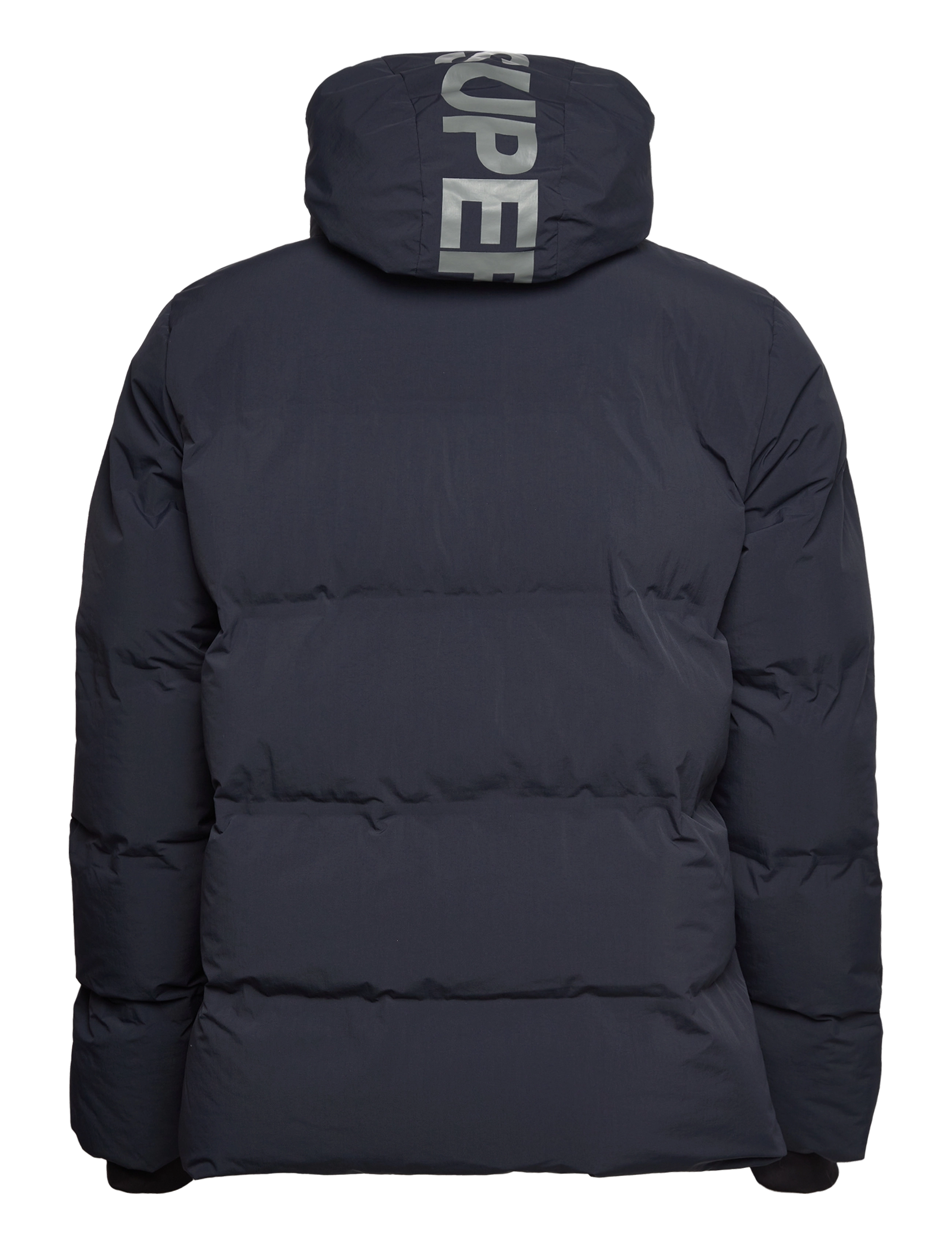 Superdry Sport - HOODED BOXY PUFFER JACKET - eclipse navy - 1
