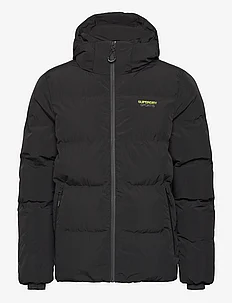 HOODED BOXY PUFFER JACKET, Superdry Sport