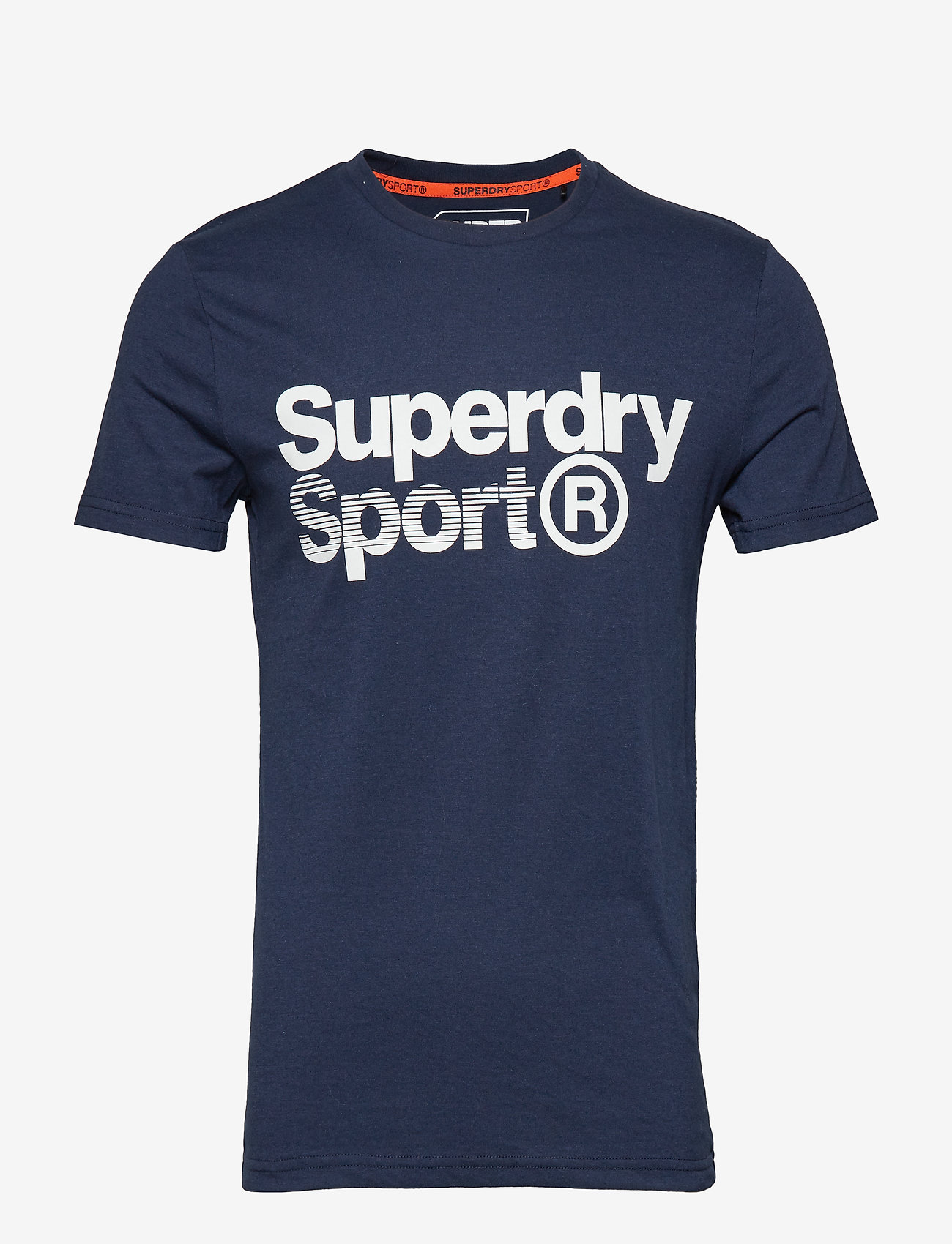 Superdry Sport - CORE SPORT GRAPHIC TEE - dark navy - 0