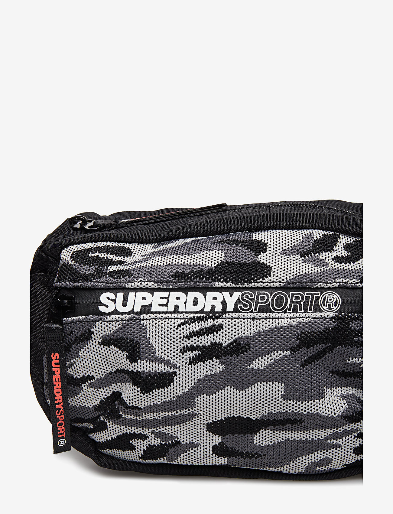 Superdry Sport - SPORT BUM BAG - black jacquard camo - 3