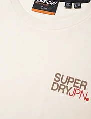 Superdry Sport - SPORTSWEAR LOGO FITTED TEE - mažiausios kainos - rice white - 4