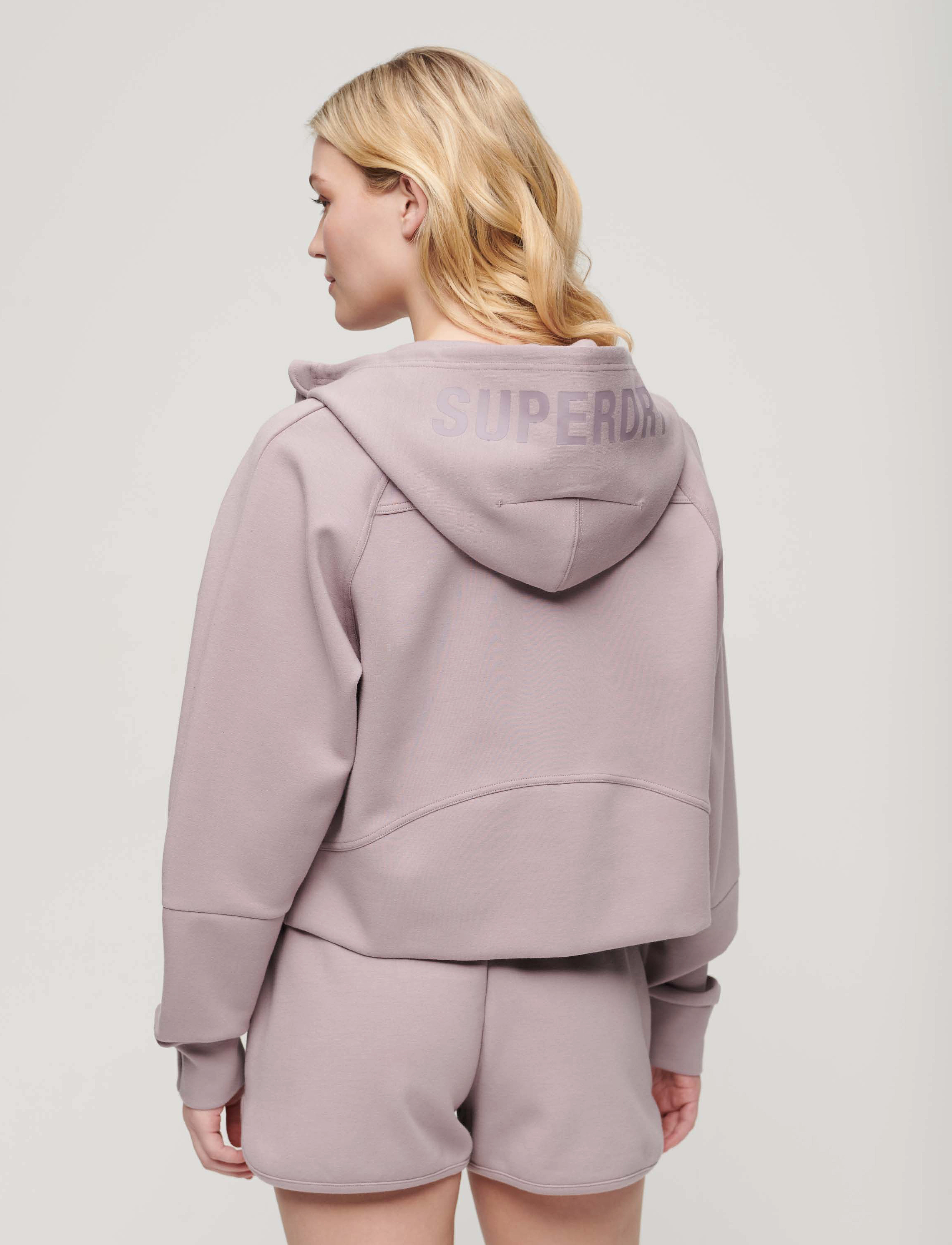 Superdry Sport - SPORT TECH RELAXED ZIPHOOD - quail purple - 3