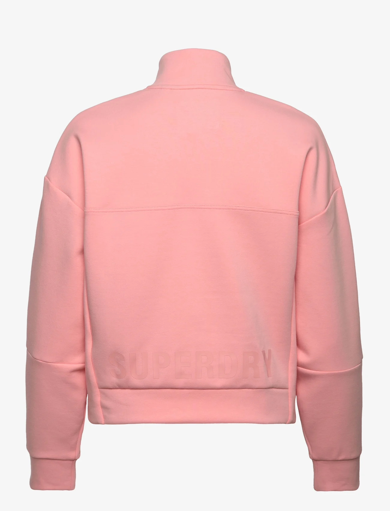 Superdry Sport - SPORT TECH RELAXED HALF ZIP - sweatshirts & hoodies - peach pearl pink - 1