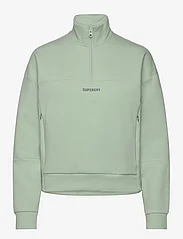 Superdry Sport - SPORT TECH RELAXED HALF ZIP - sweatshirts & hoodies - sea green - 0