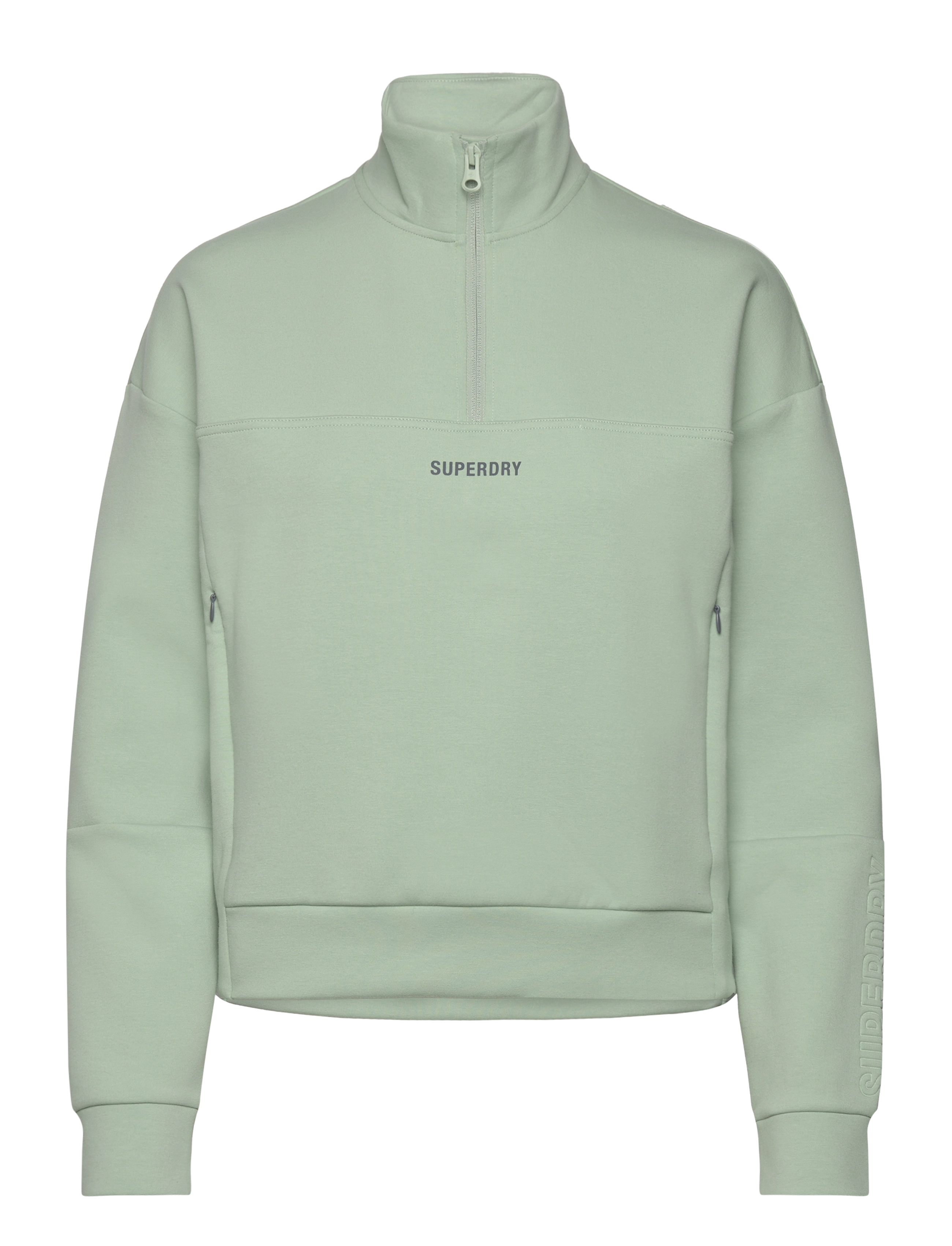 Superdry Sport - SPORT TECH RELAXED HALF ZIP - sea green - 1