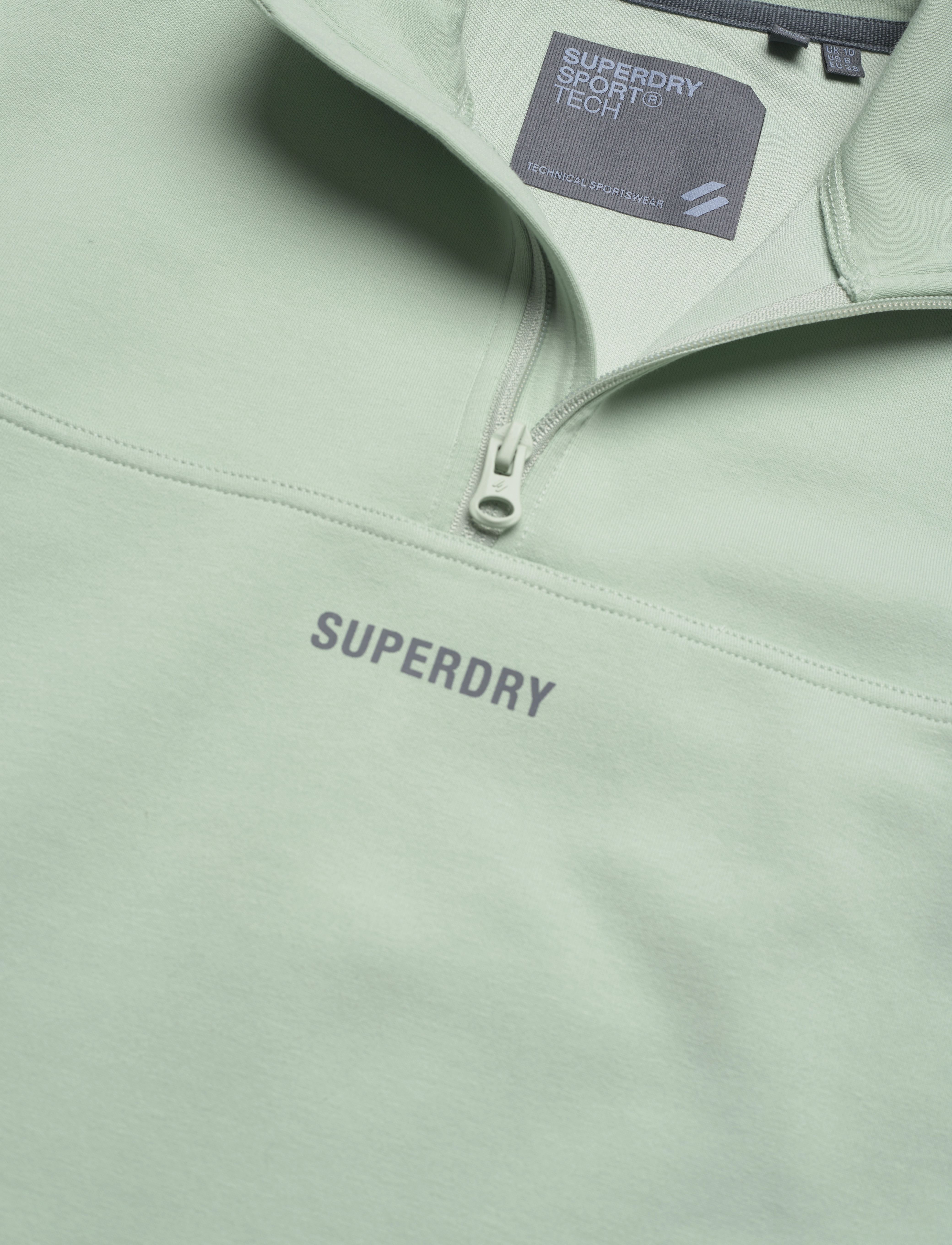 Superdry Sport - SPORT TECH RELAXED HALF ZIP - sea green - 5
