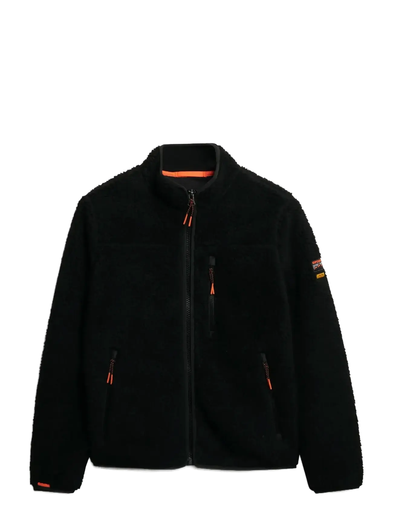 SUPERDRY SPORT Outdoor Full Zip Fleece Schwarz - S - Damen