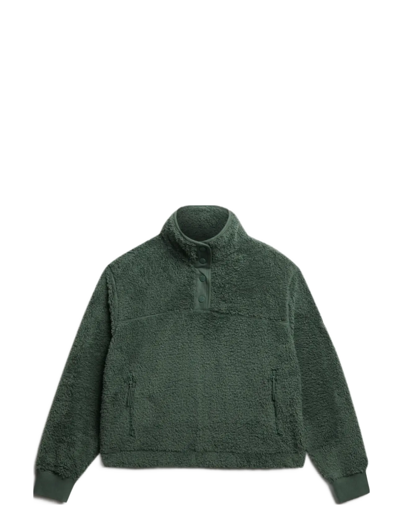 Superdry Sport SUPER SOFT HENLEY - Superdry Sport - LAUREL KHAKI / green