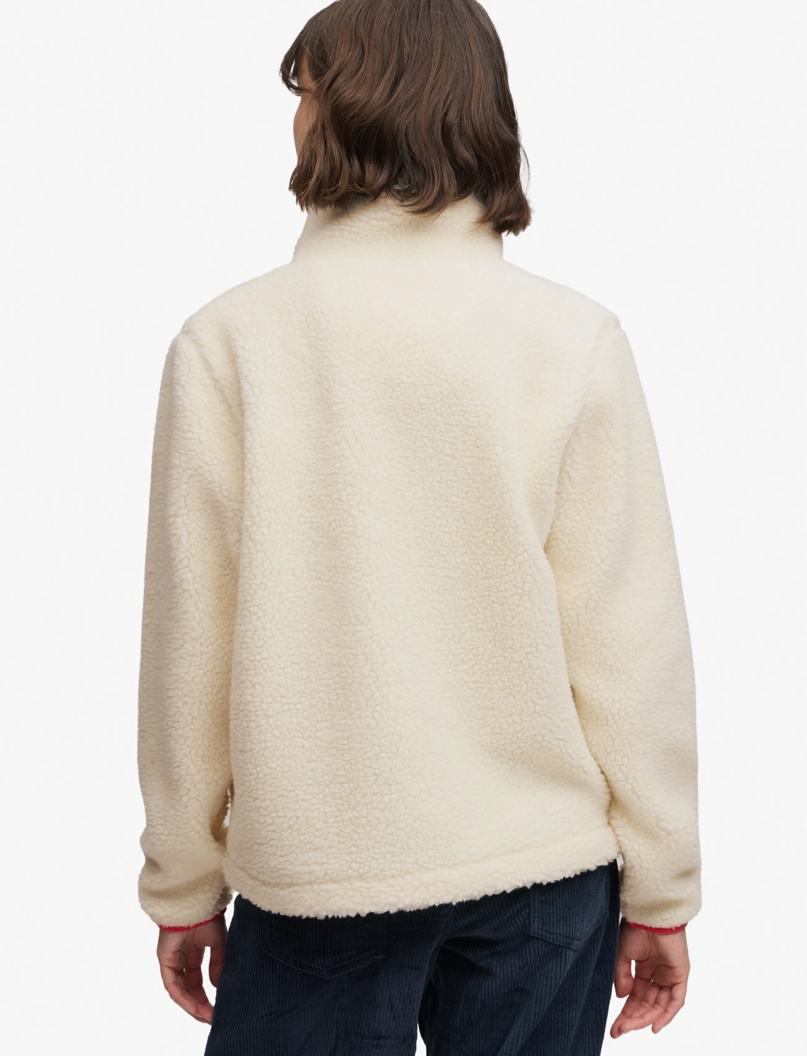 Superdry Sport - HERITAGE ZIP THROUGH FLEECE - oberteile - cream - 2