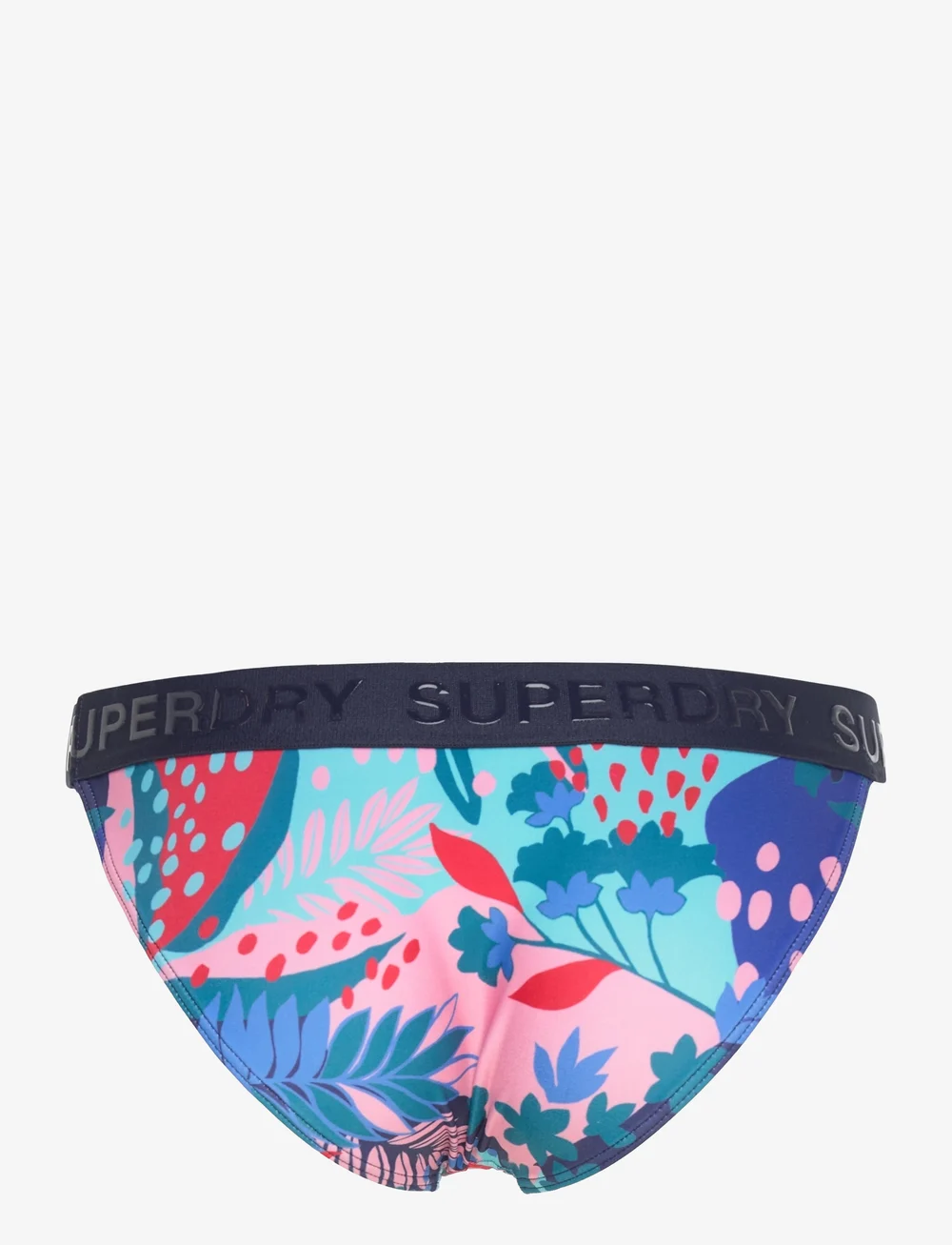 Superdry Sport - LOGO CLASSIC BIKINI BOTTOMS - sport-bademode - tropical stencil blue print - 2