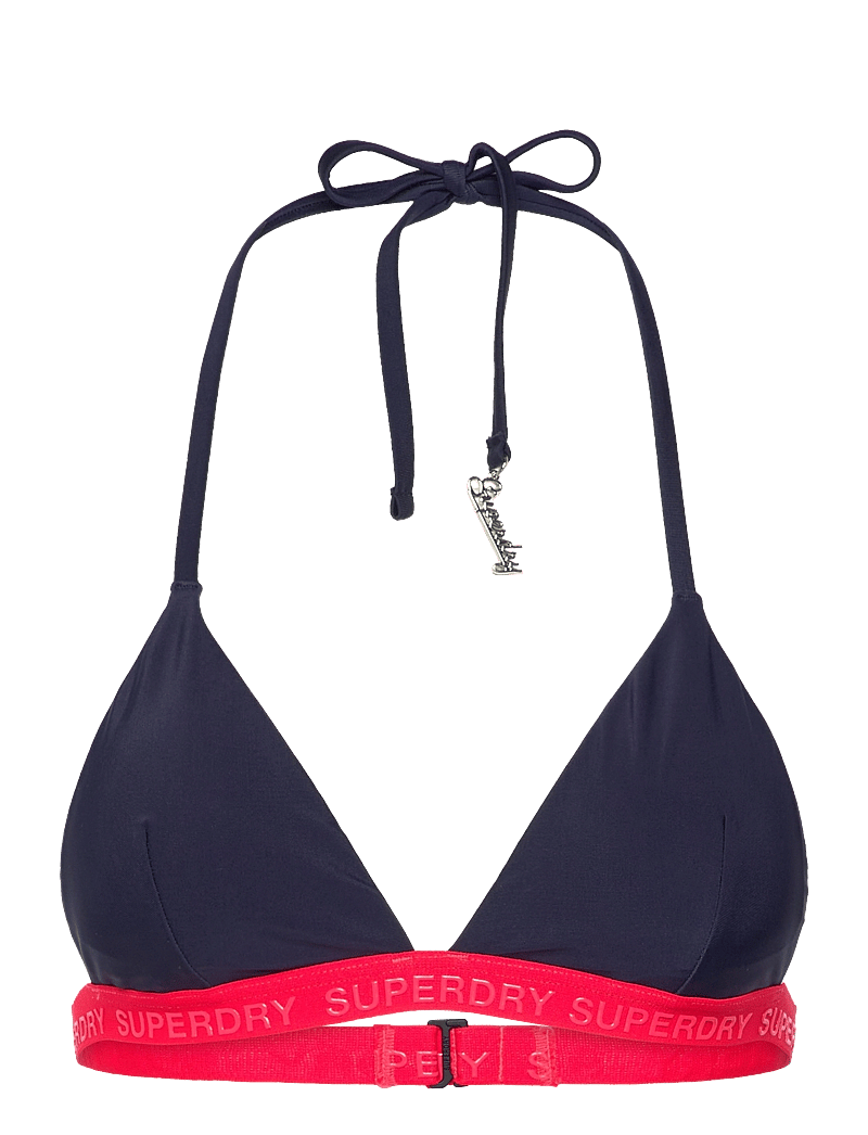 Superdry Sport - TRIANGLE ELASTIC BIKINI TOP - sportlikud ujumisriided - rich navy - 1