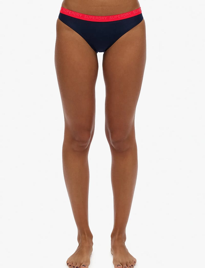 Superdry Sport - TRIANGLE ELASTIC BIKINI TOP - sportlikud ujumisriided - rich navy - 3