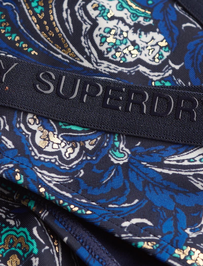 Superdry Sport - PRINT CLASSIC BIKINI BOTTOM - sports swimwear - navy leaf paisley - 3