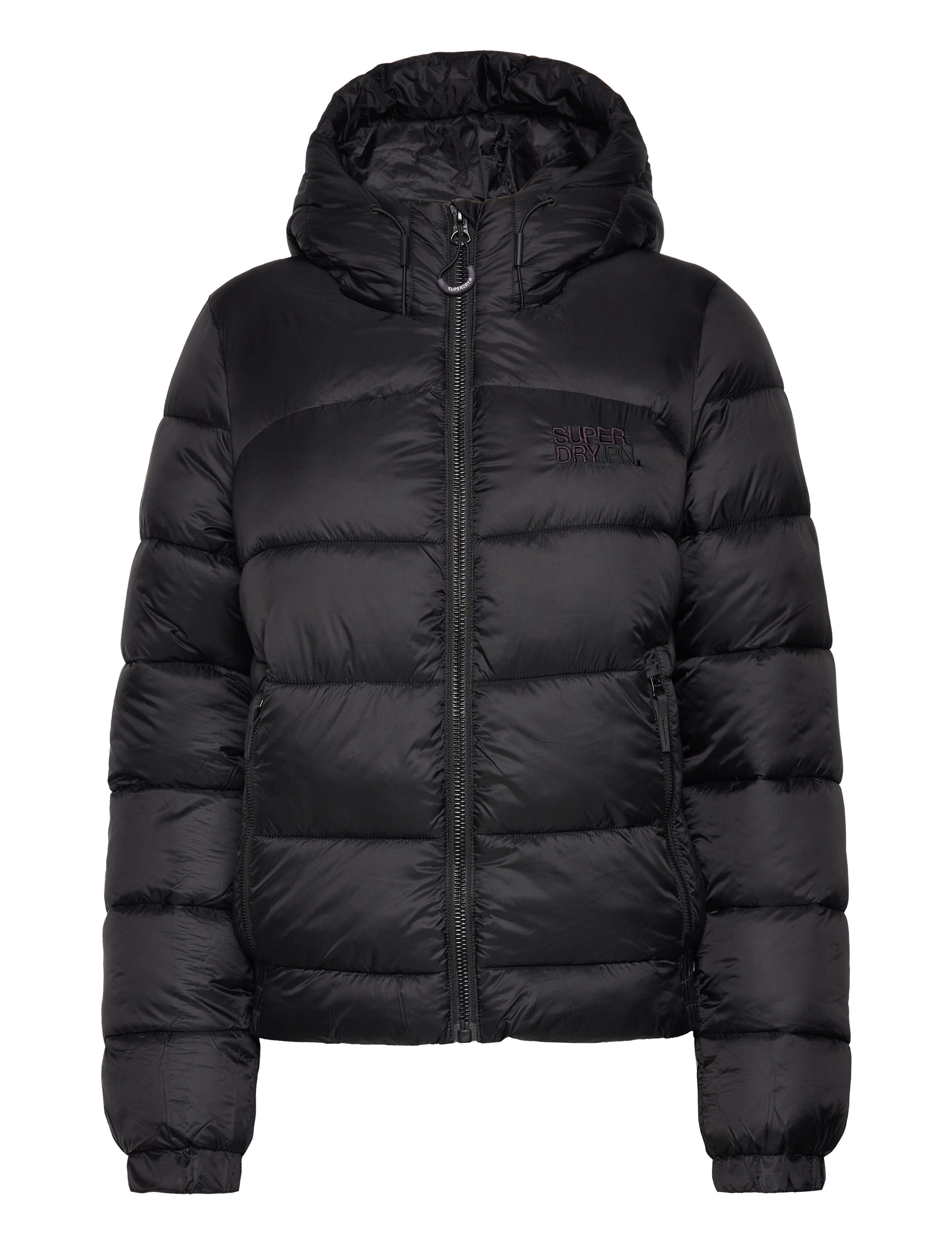 Superdry Sport SPORTS PUFFER BOMBER JACKET - Superdry Sport - BLACK / black