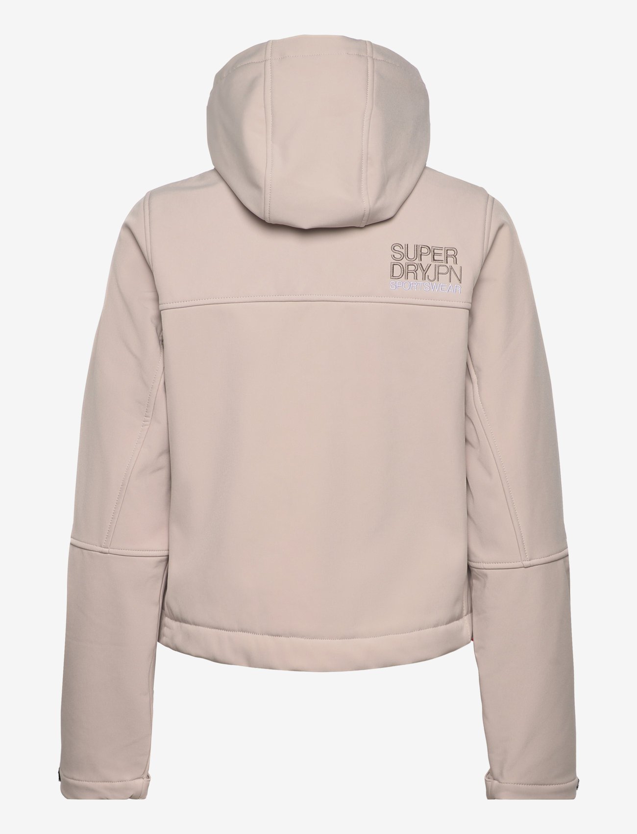 Superdry Sport - HOODED SOFT SHELL TREKKER JKT - friluftsjackor - chateau grey - 2