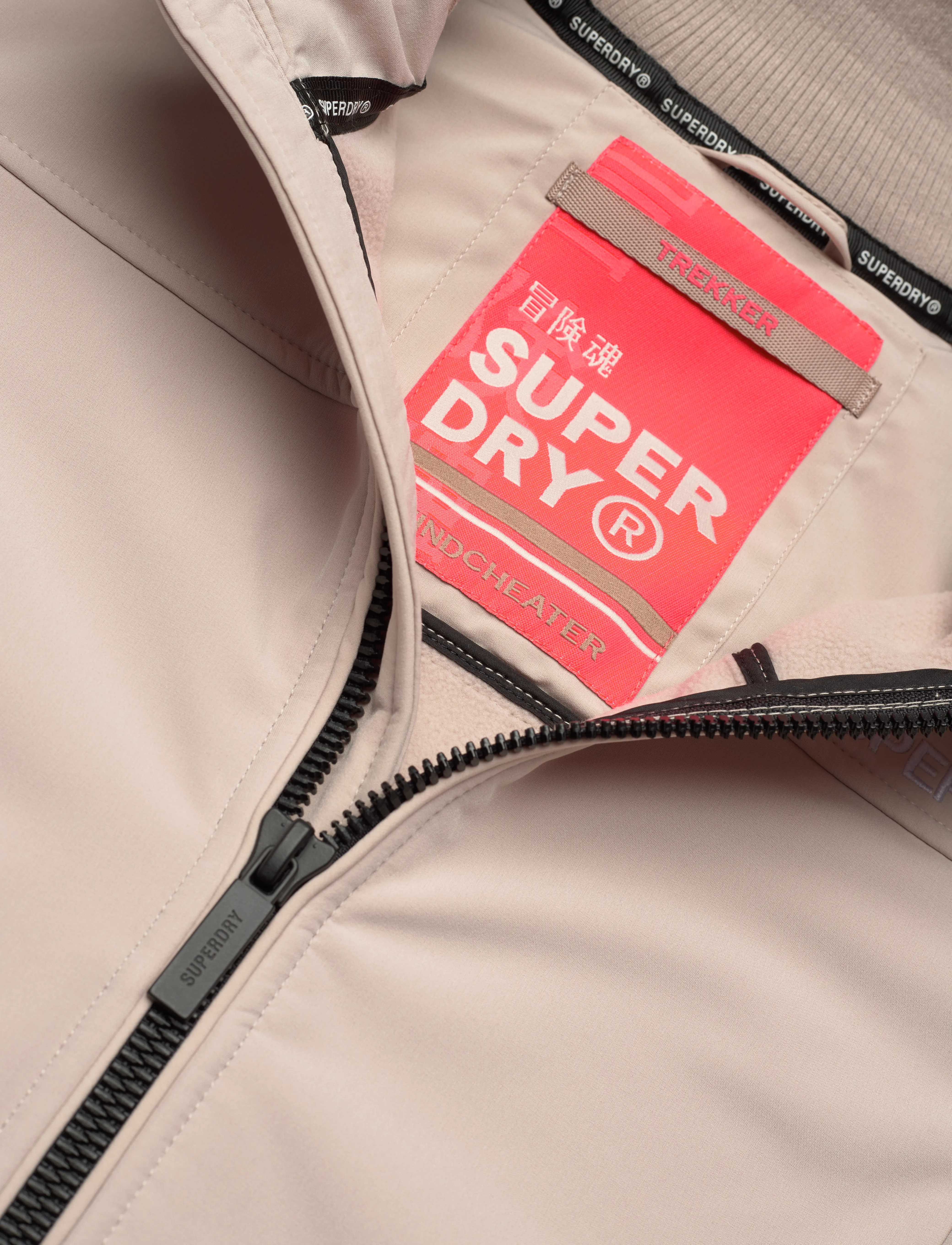 Superdry Sport - HOODED SOFT SHELL TREKKER JKT - chateau grey - 5