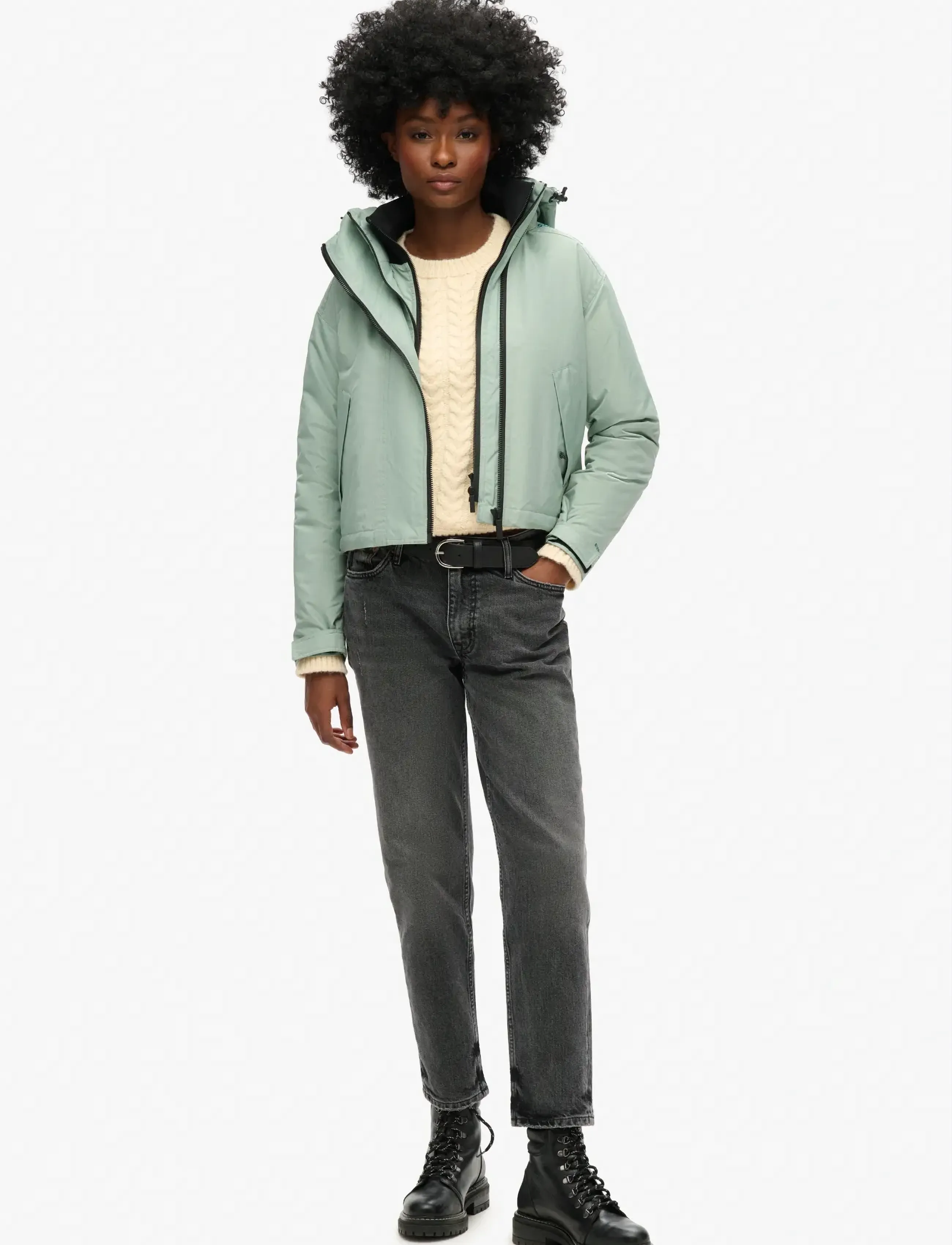 Superdry Sport - CODE WINDCHEATER JACKET - talvejoped - light jade green - 3