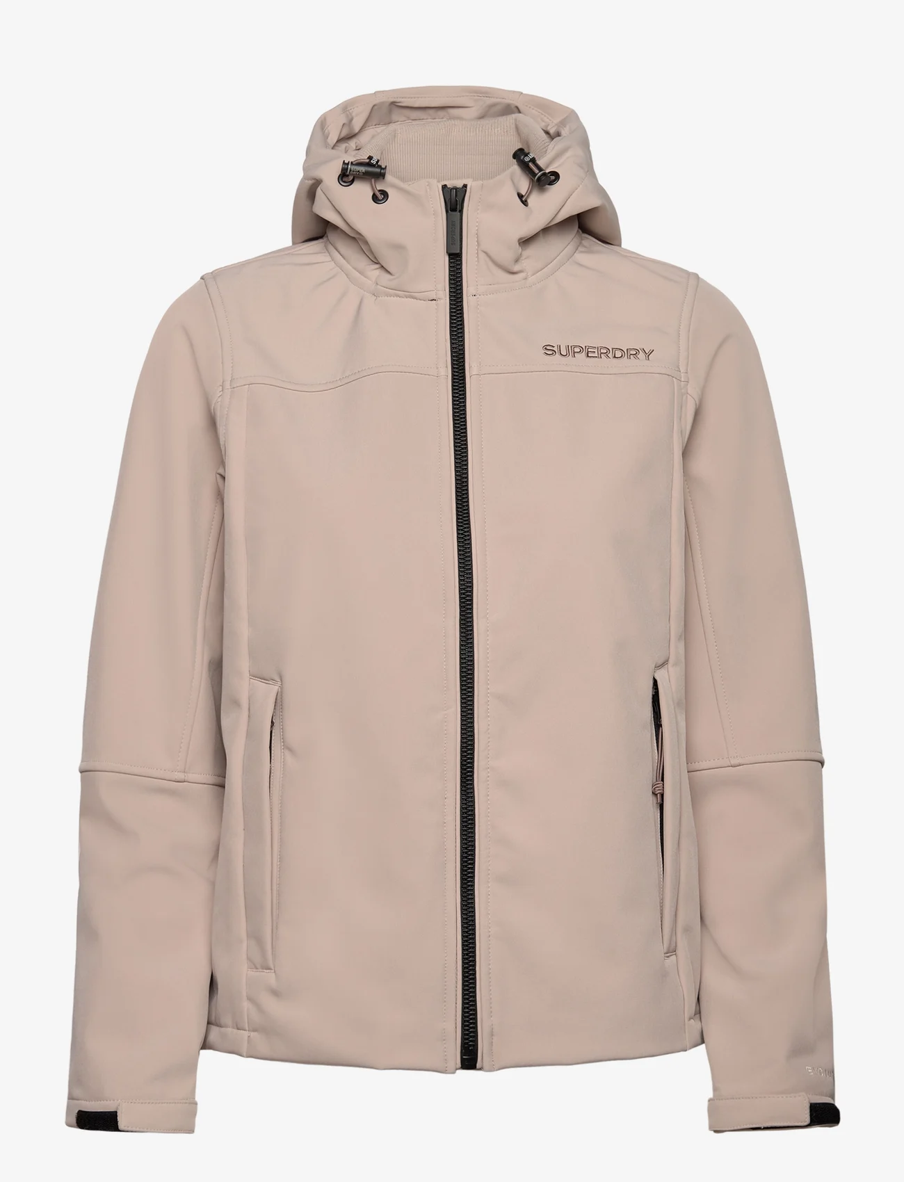 Superdry Sport - HOODED SOFTSHELL JACKET - toppatakit - chateau grey - 0